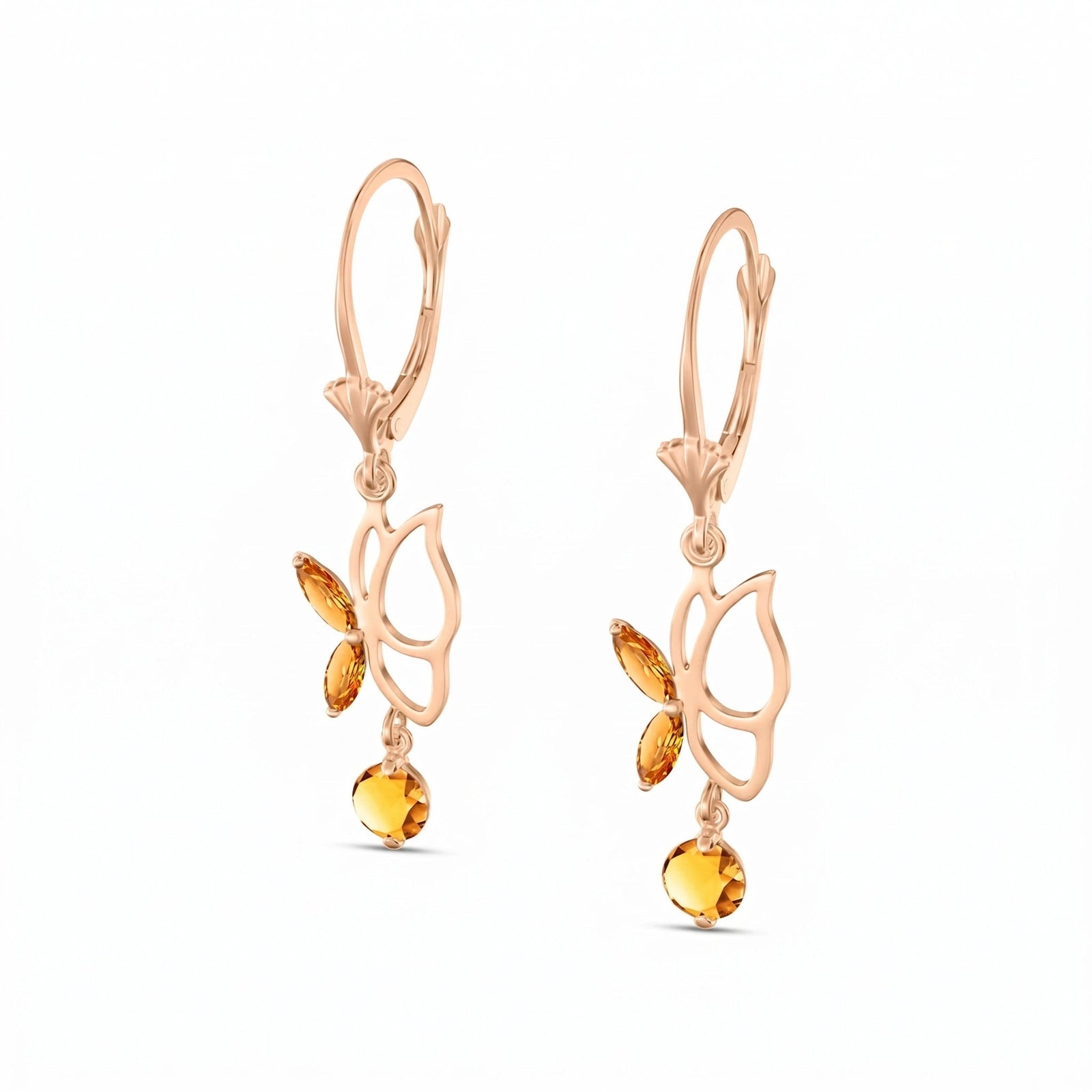 Rose Gold Citrine — Mariadesideria