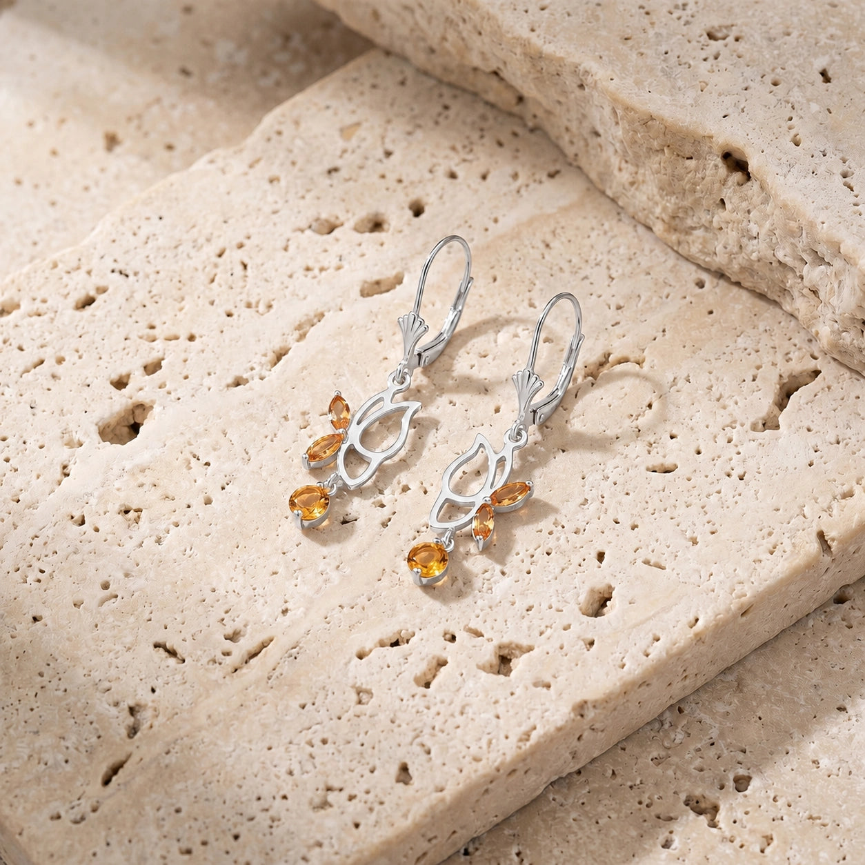 White Gold Citrine — Mariadesideria