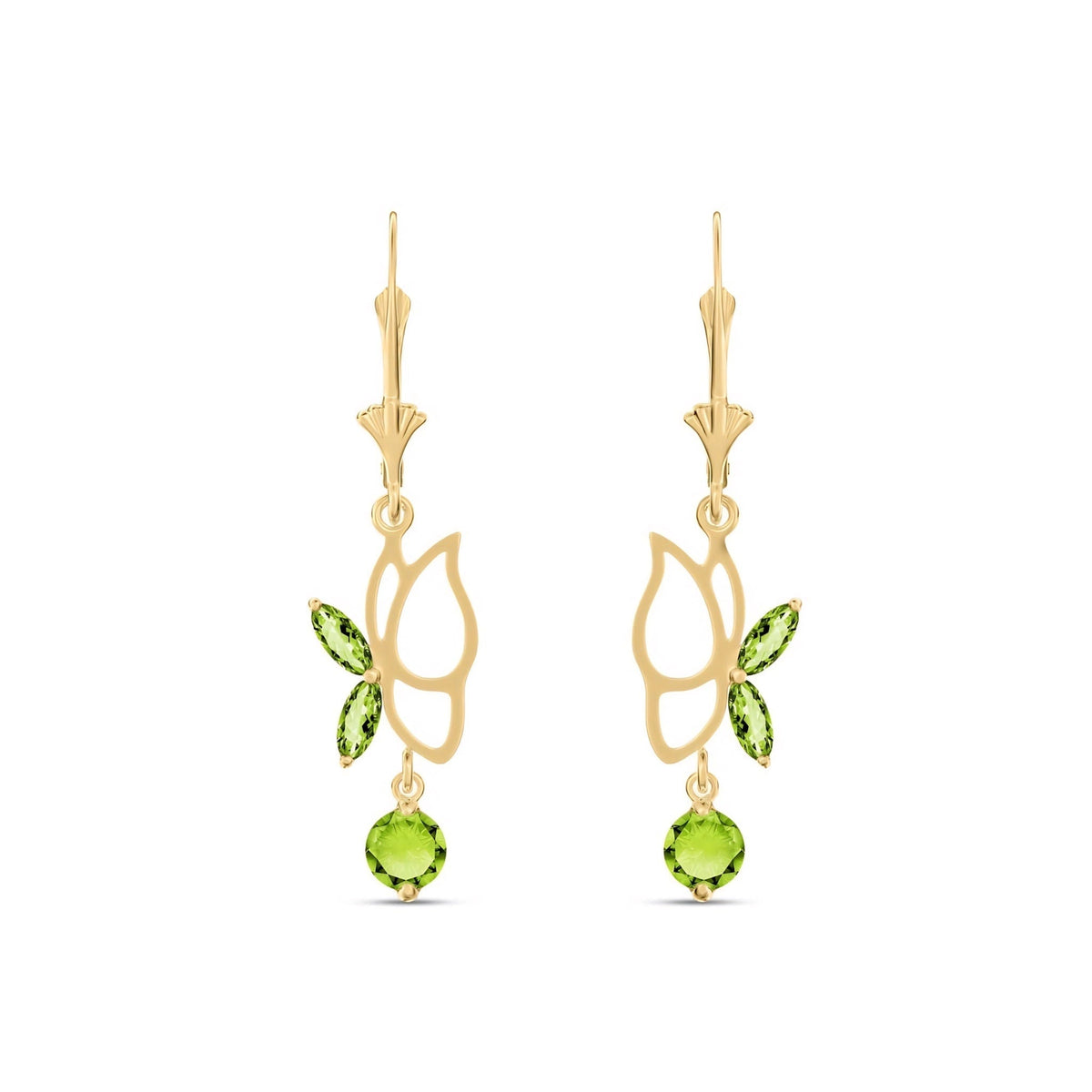 Yellow Gold Peridot — Mariadesideria