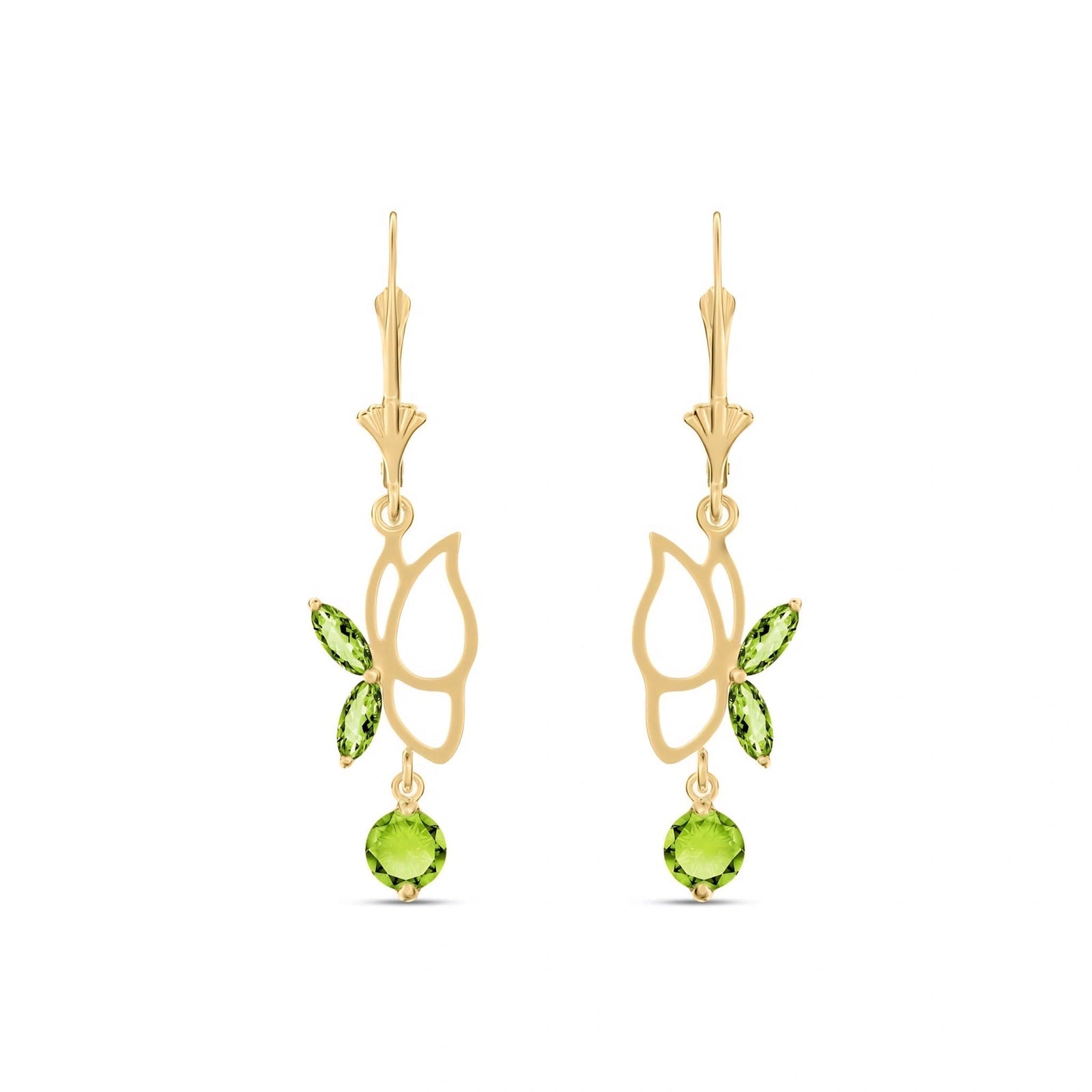 Yellow Gold Peridot — Mariadesideria