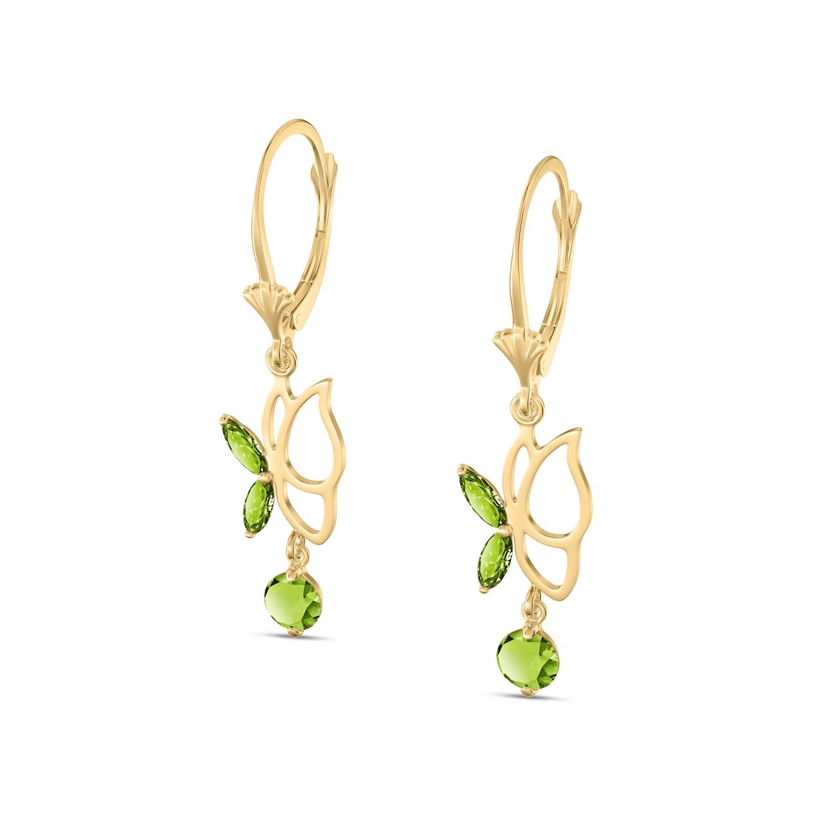 Yellow Gold Peridot — Mariadesideria