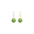 Yellow Gold Belle Earrings Diamond 10K — Albertina
