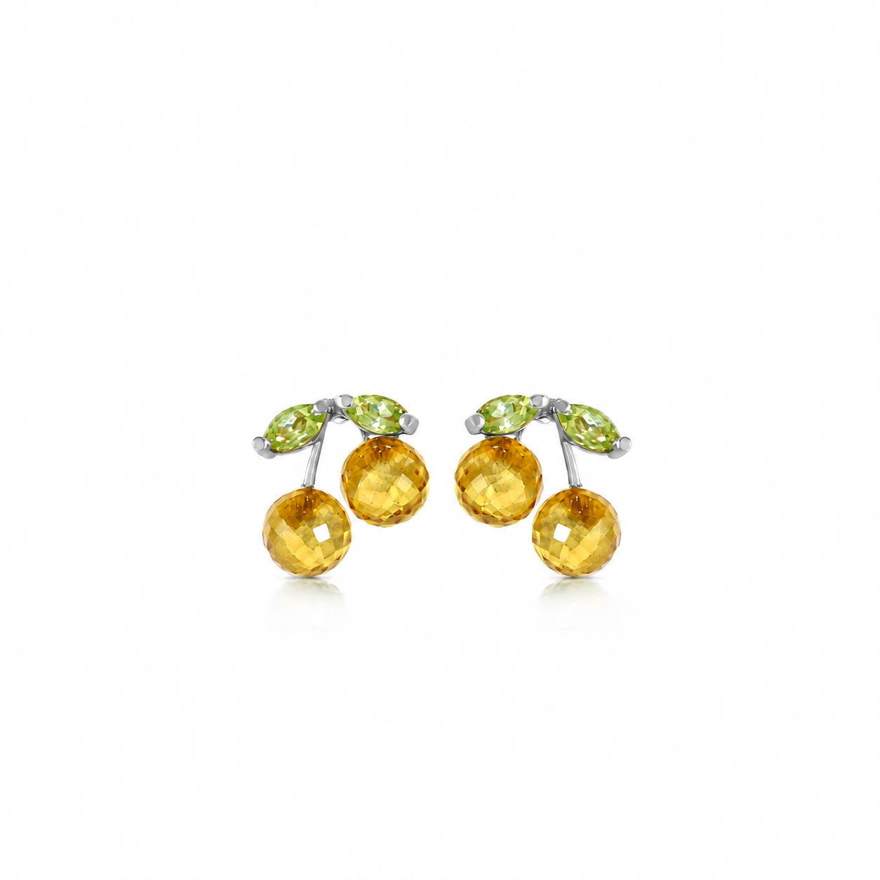 White Gold Peridot & Citrine — Mariadiodata