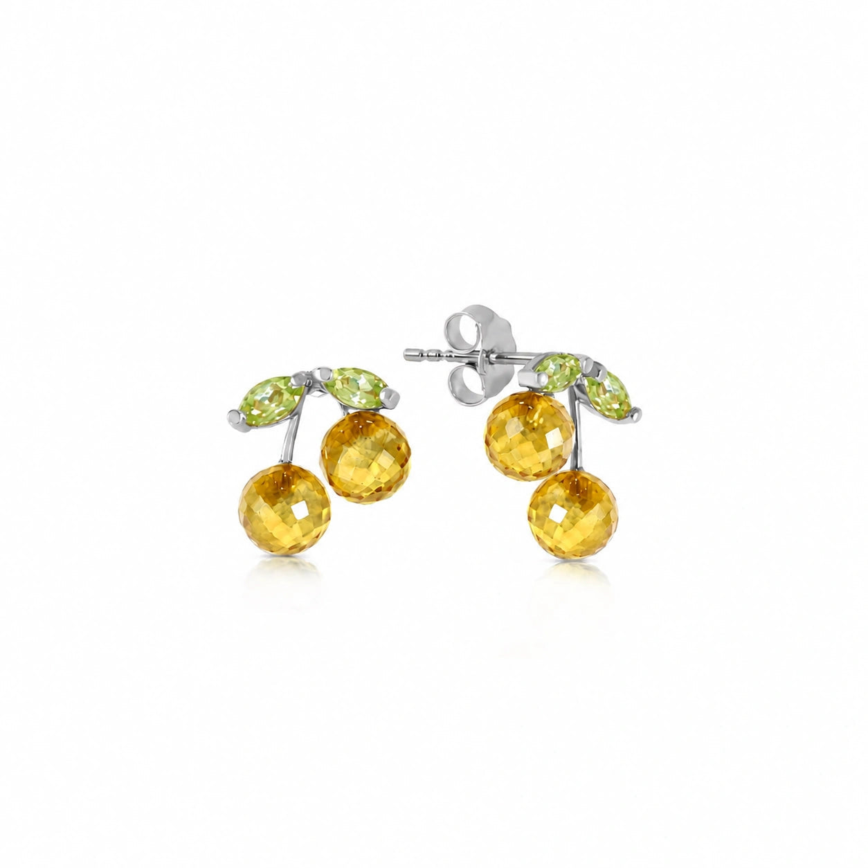 White Gold Peridot & Citrine — Mariadiodata