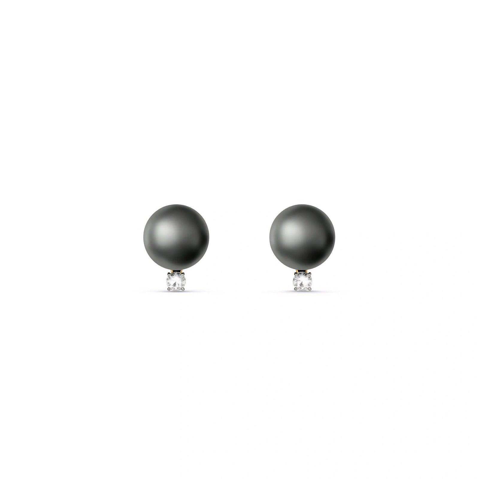 Yellow Gold Bloom Earrings Pearl 10K — Loretta