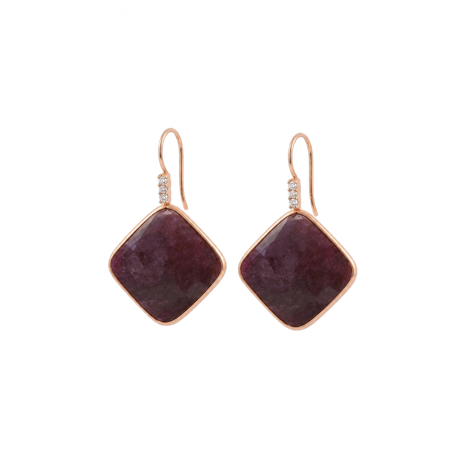 Rose Gold Ruby & Diamond — Mariadonata