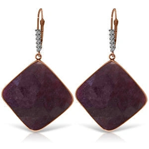 Rose Gold Ruby & Diamond — Mariadonata