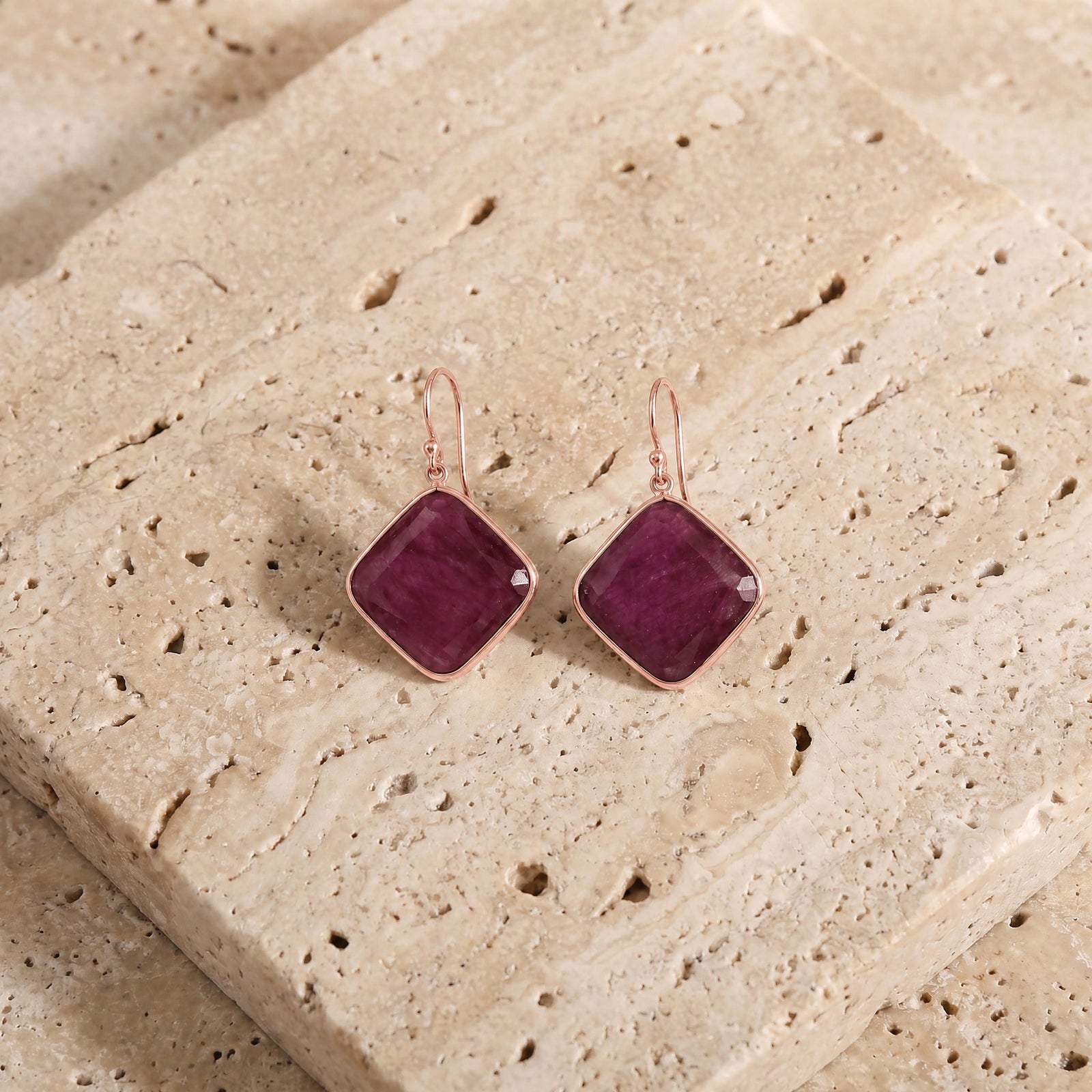 Rose Gold Ruby & Diamond — Mariadonata