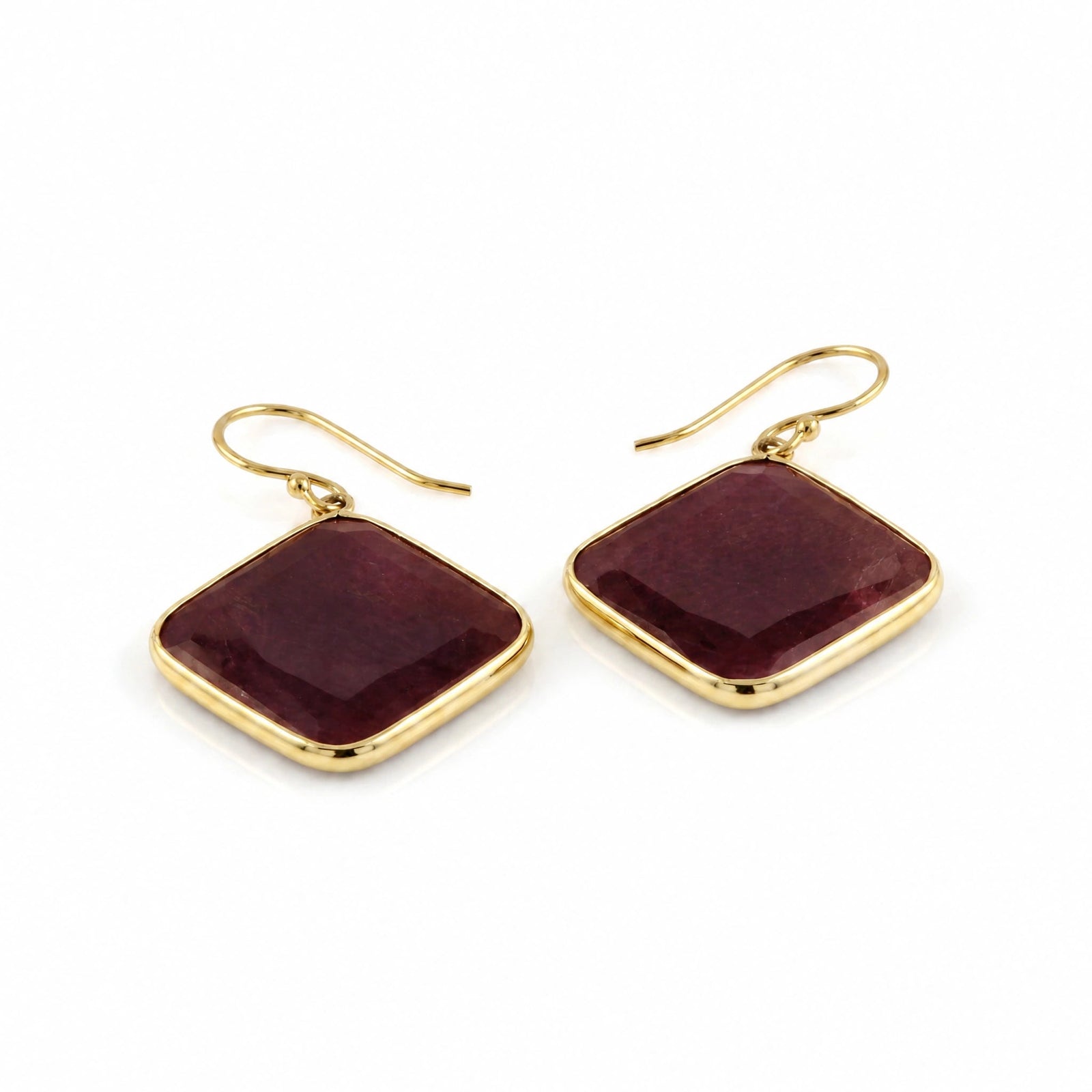 Yellow Gold Ruby & Diamond — Mariadonata