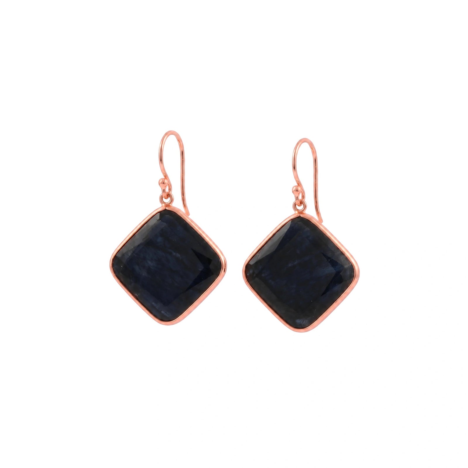 Rose Gold Sapphire & Diamond — Mariadonata