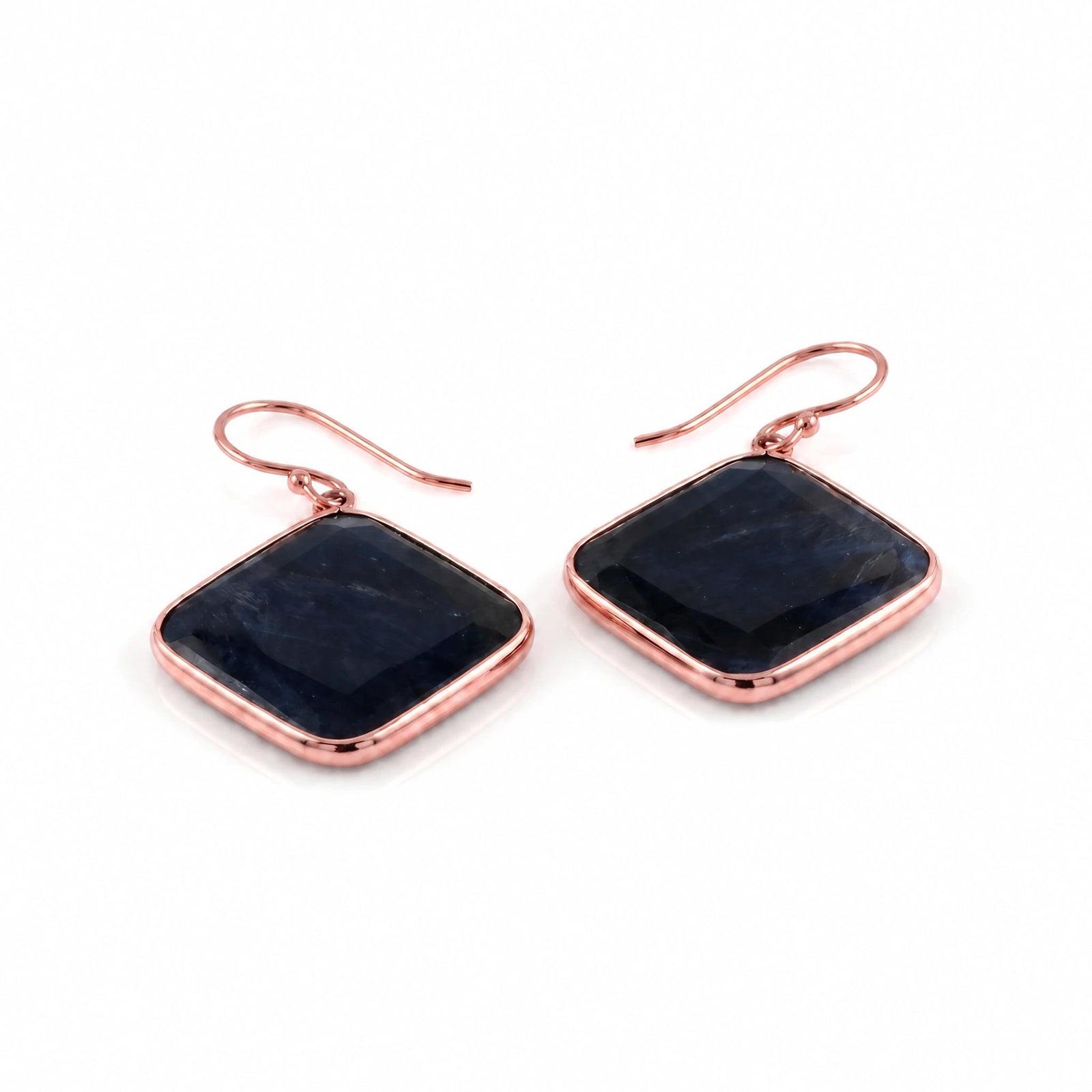 Rose Gold Sapphire & Diamond — Mariadonata