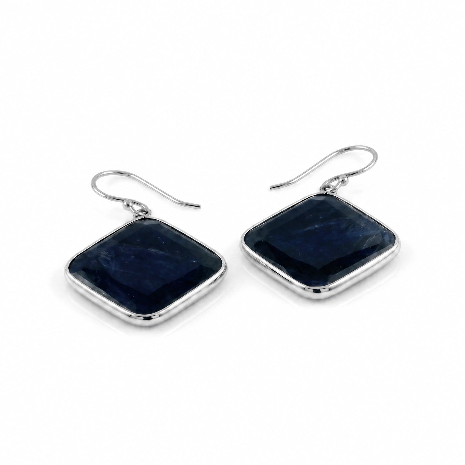 White Gold Sapphire & Diamond — Mariadonata