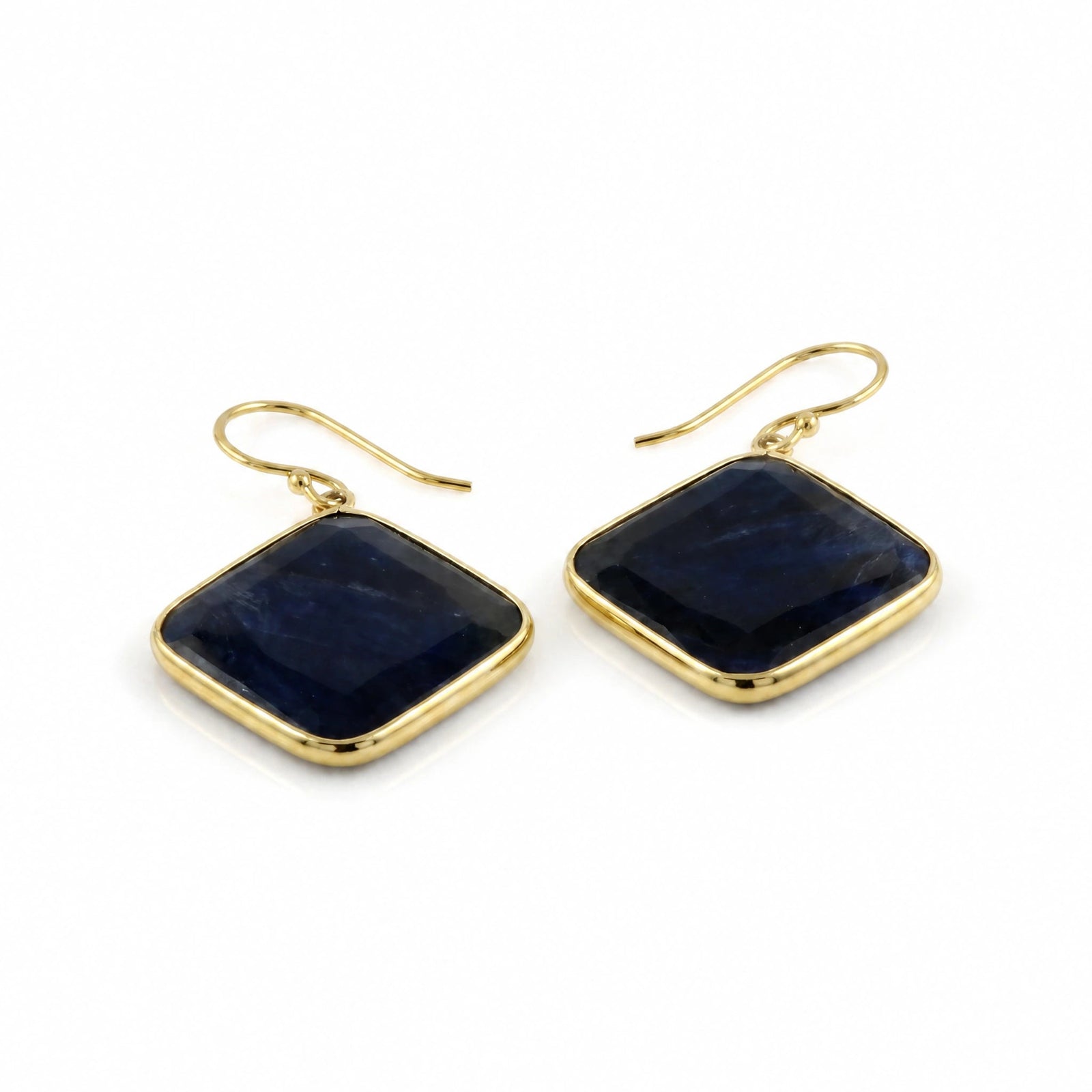 Yellow Gold Sapphire & Diamond — Mariadonata