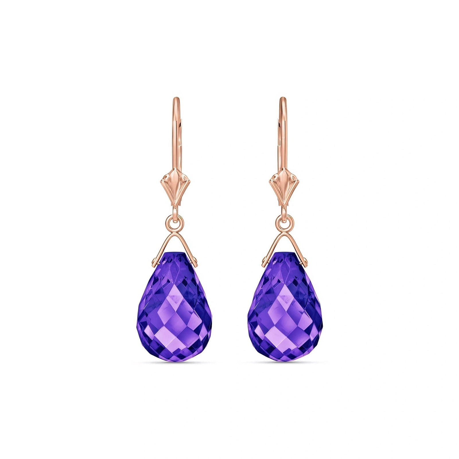 Rose Gold Amethyst — Mariaebe