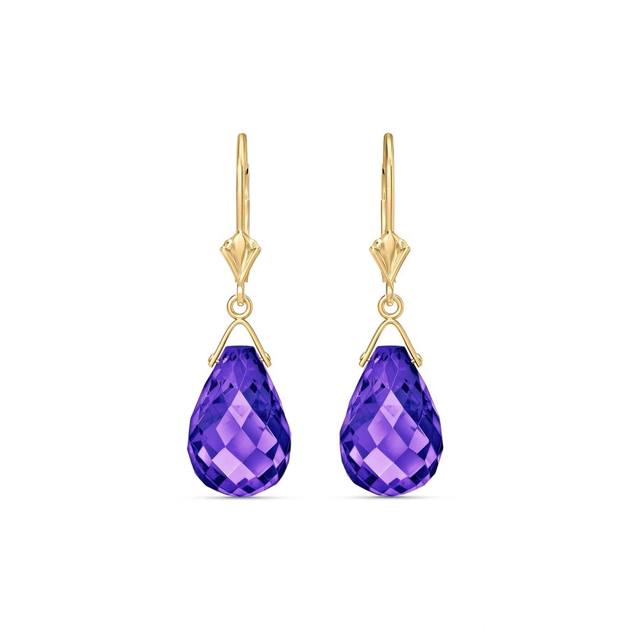 Yellow Gold Amethyst — Mariaebe