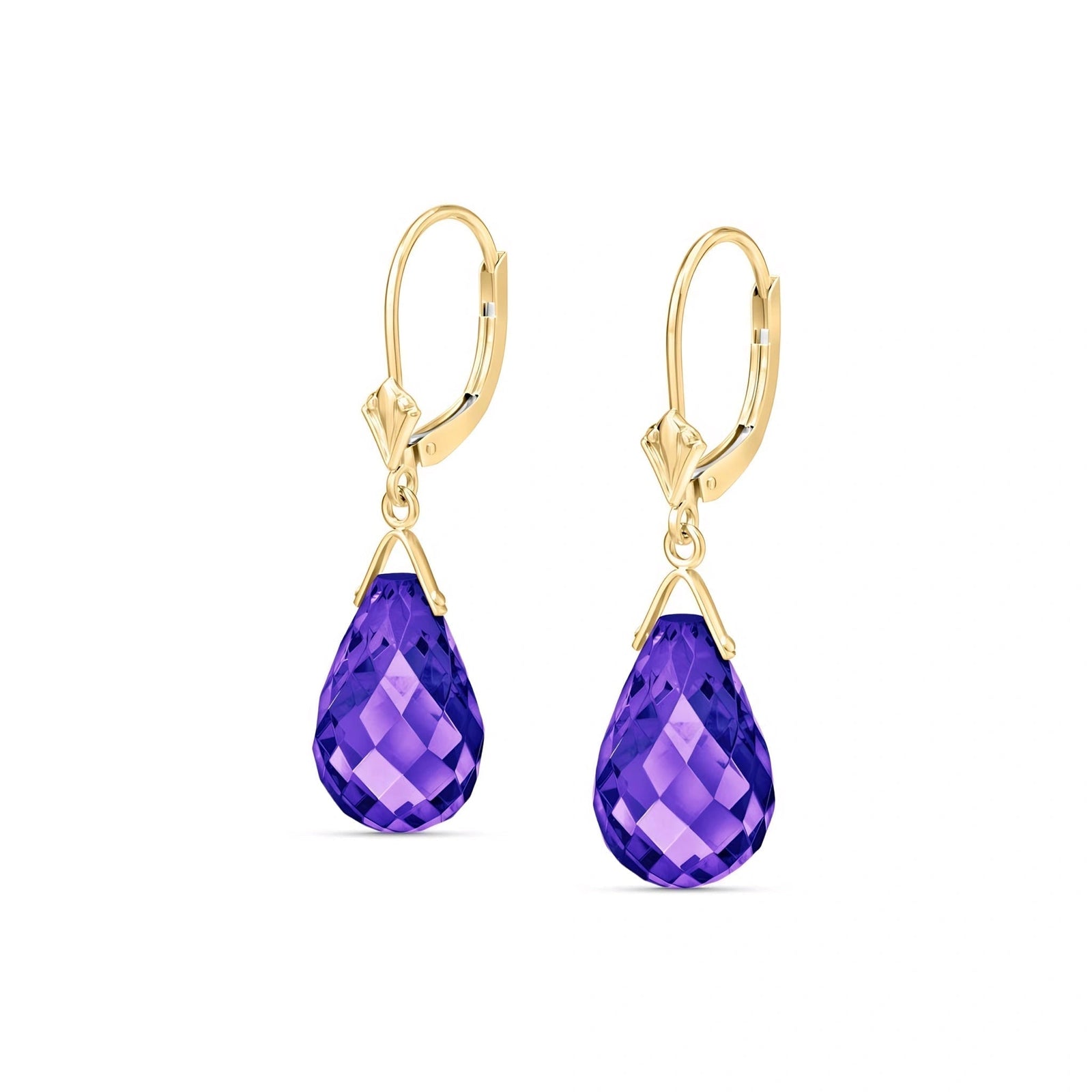 Yellow Gold Amethyst — Mariaebe