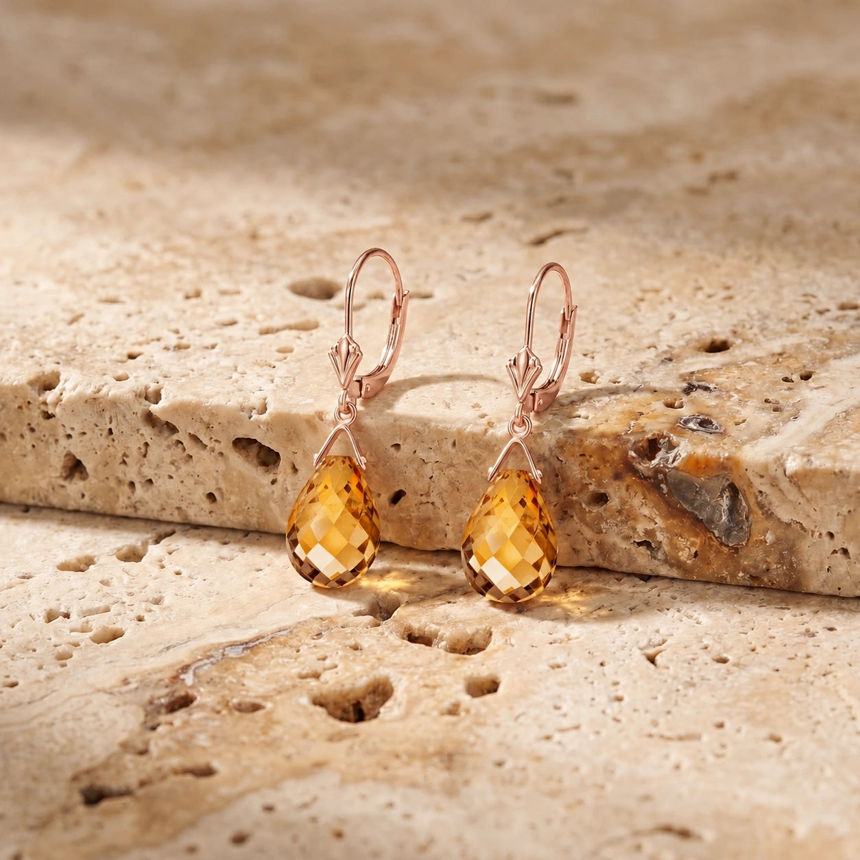 Rose Gold Citrine — Mariaebe