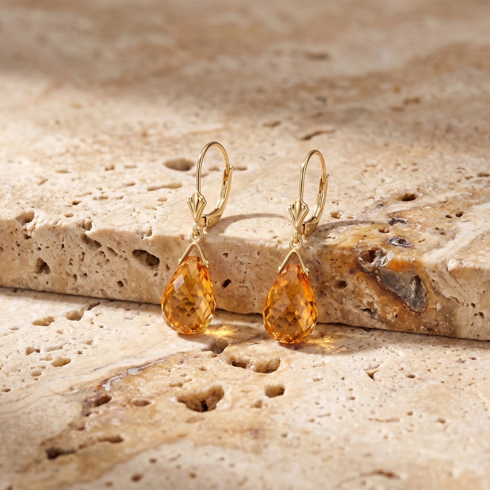 Yellow Gold Citrine — Mariaebe