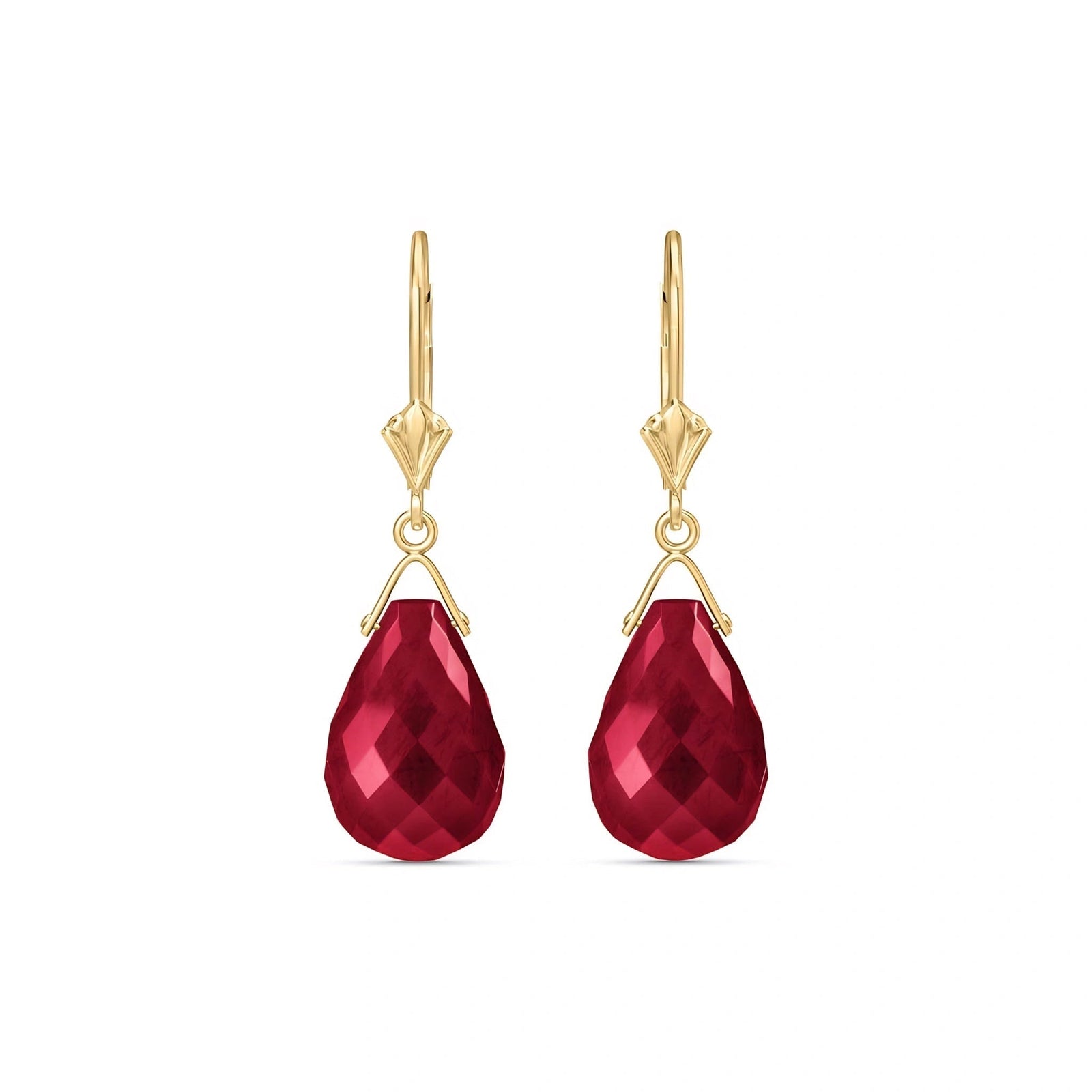 Yellow Gold Ruby — Mariaebe