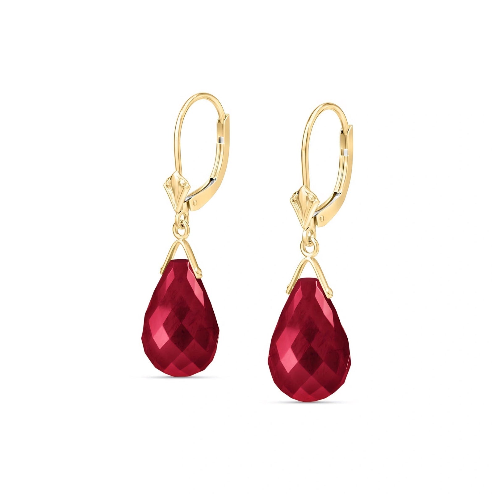 Yellow Gold Ruby — Mariaebe