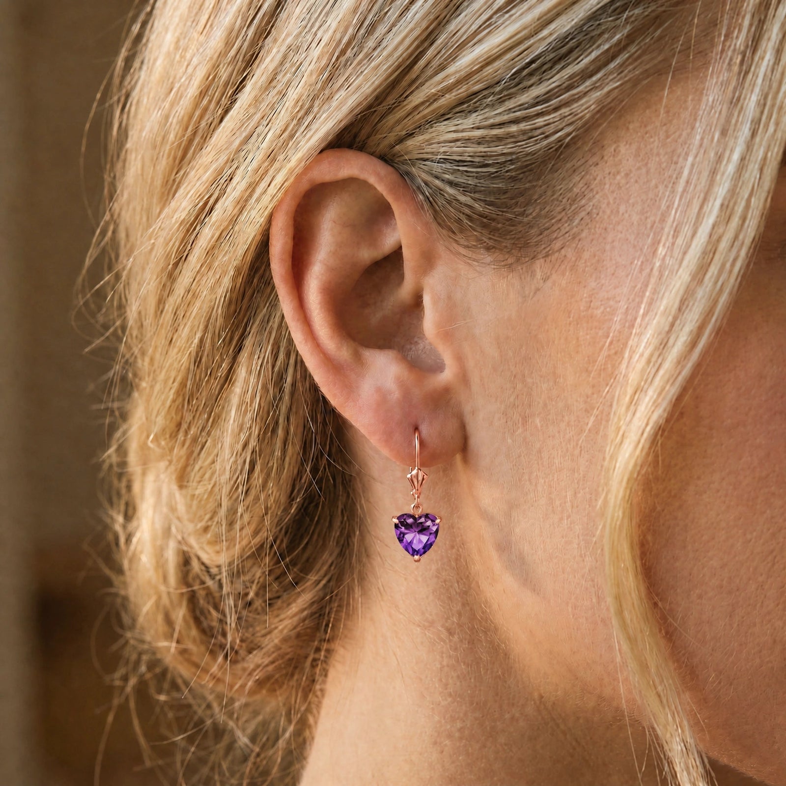 Rose Gold Amethyst — Mariaedvige
