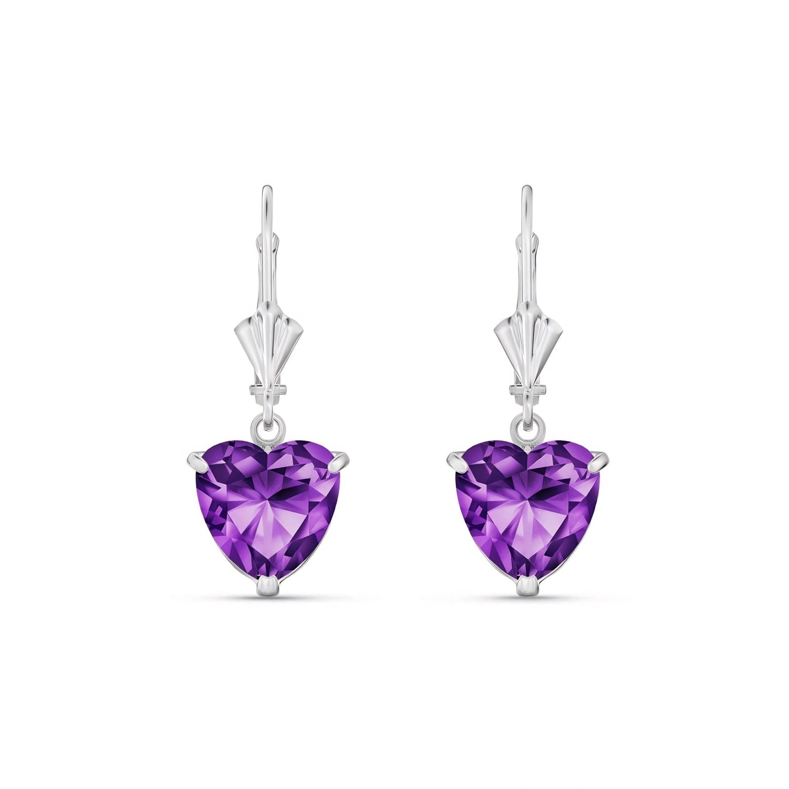 White Gold Amethyst — Mariaedvige