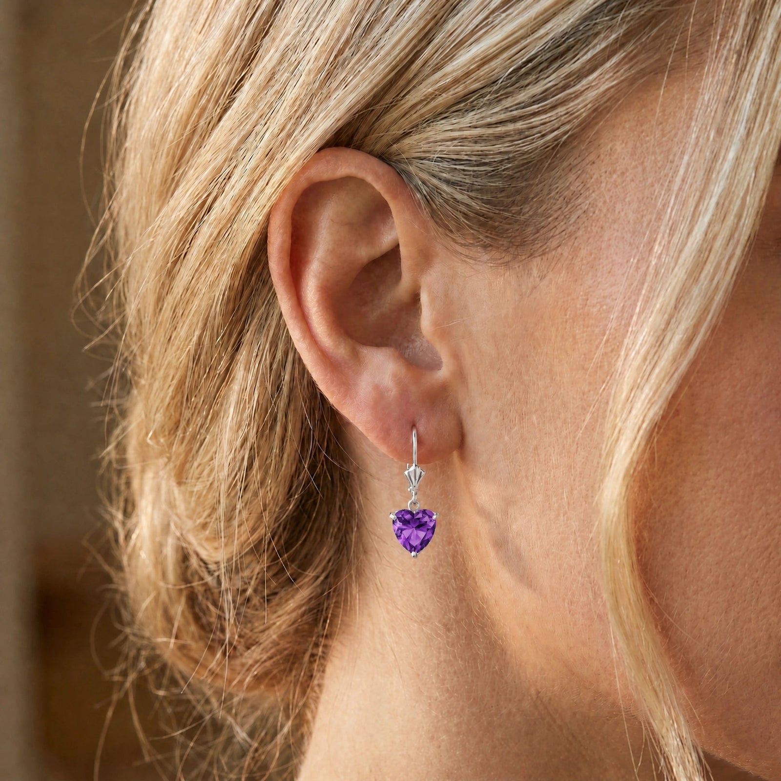 White Gold Amethyst — Mariaedvige