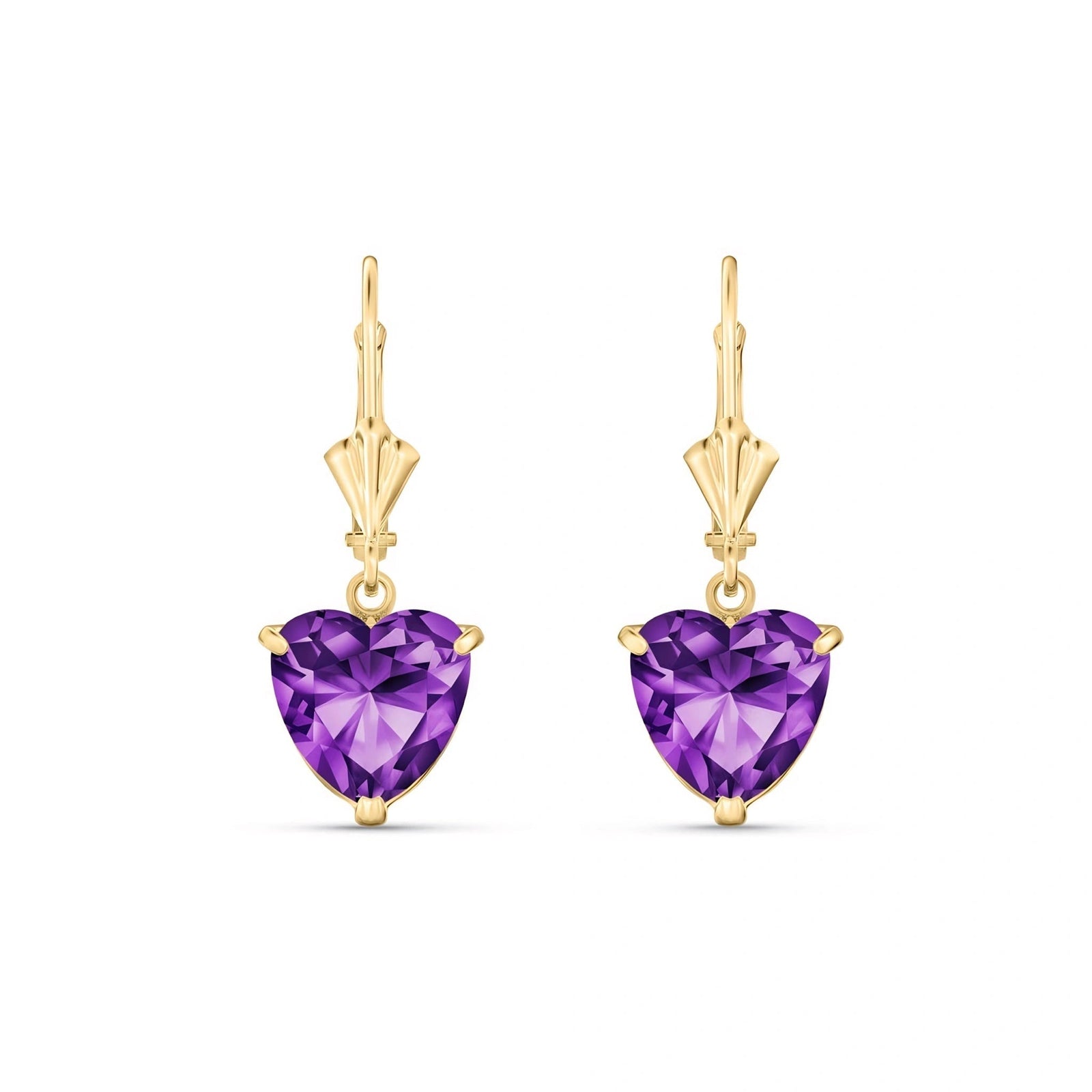 Yellow Gold Amethyst — Mariaedvige