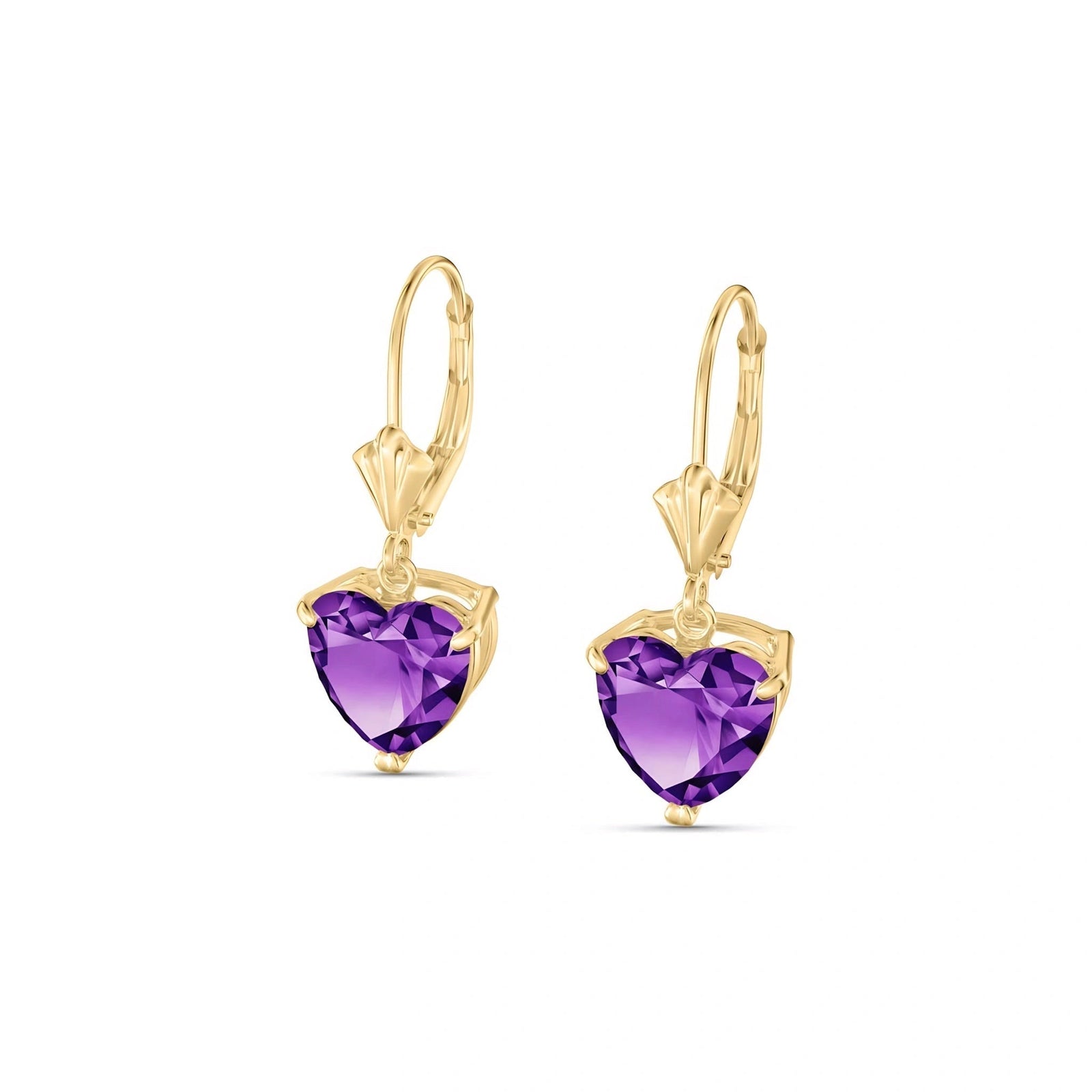 Yellow Gold Amethyst — Mariaedvige
