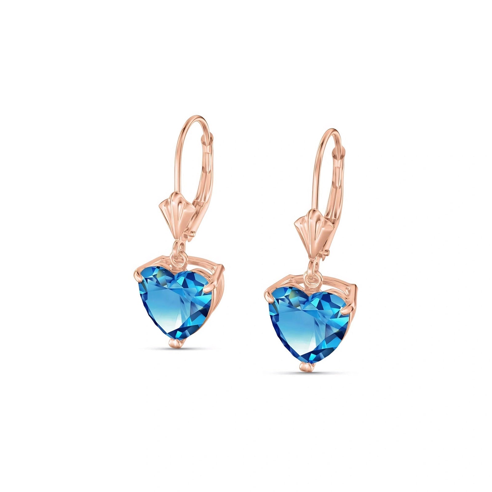 Rose Gold Blue Topaz — Mariaedvige