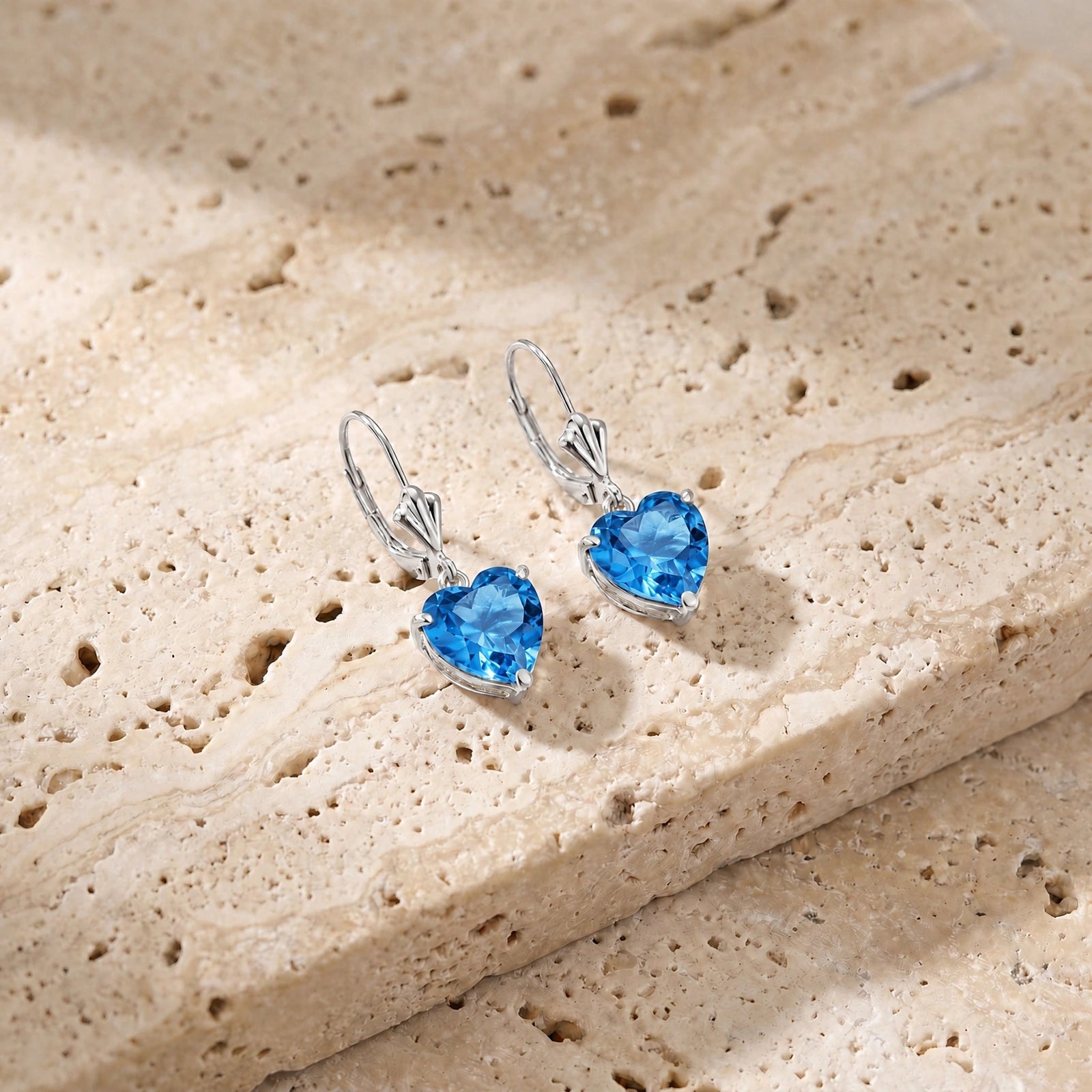 White Gold Blue Topaz — Mariaedvige