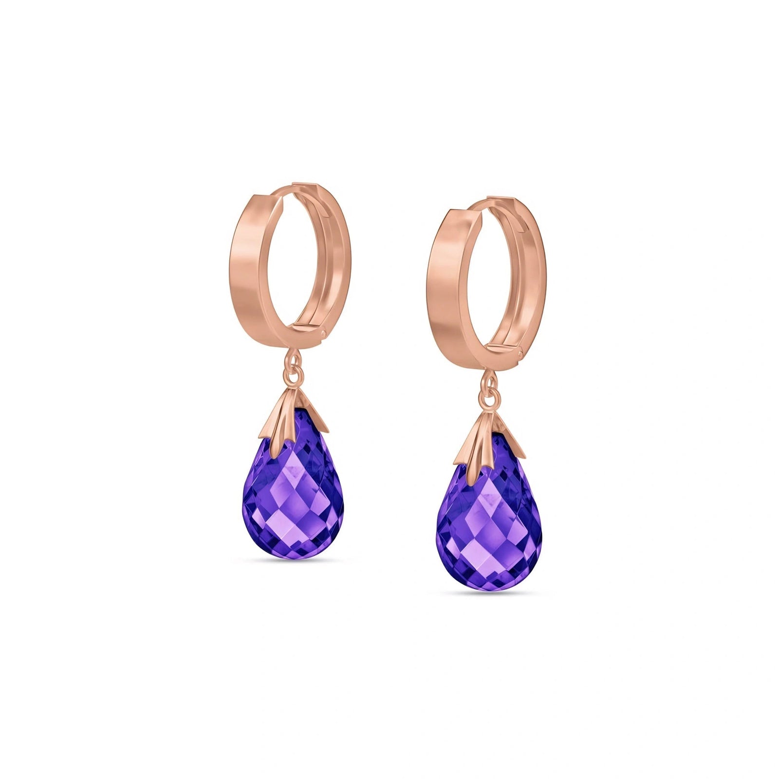 Rose Gold Amethyst — Mariaegle