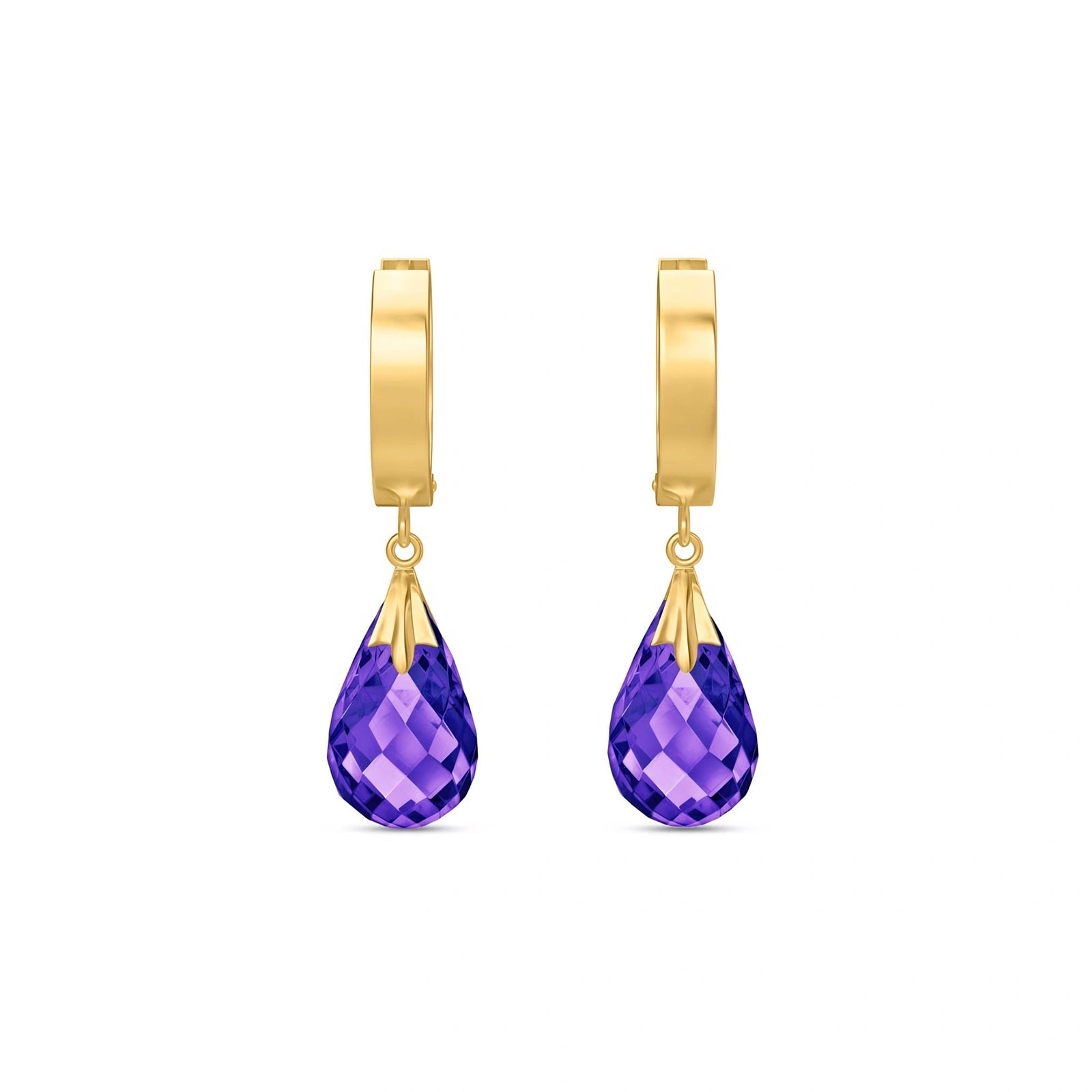 Yellow Gold Amethyst — Mariaegle