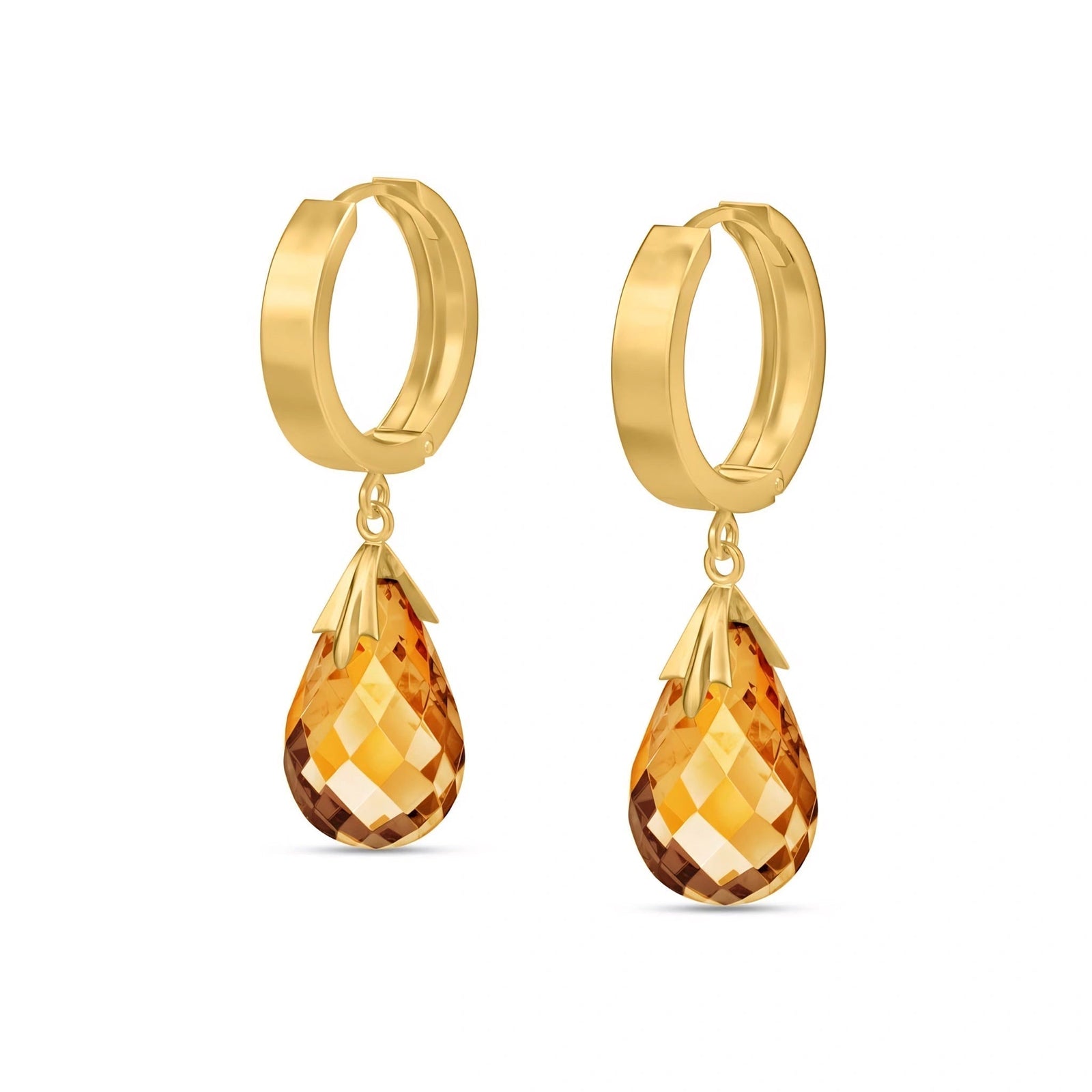 Yellow Gold Citrine — Mariaegle