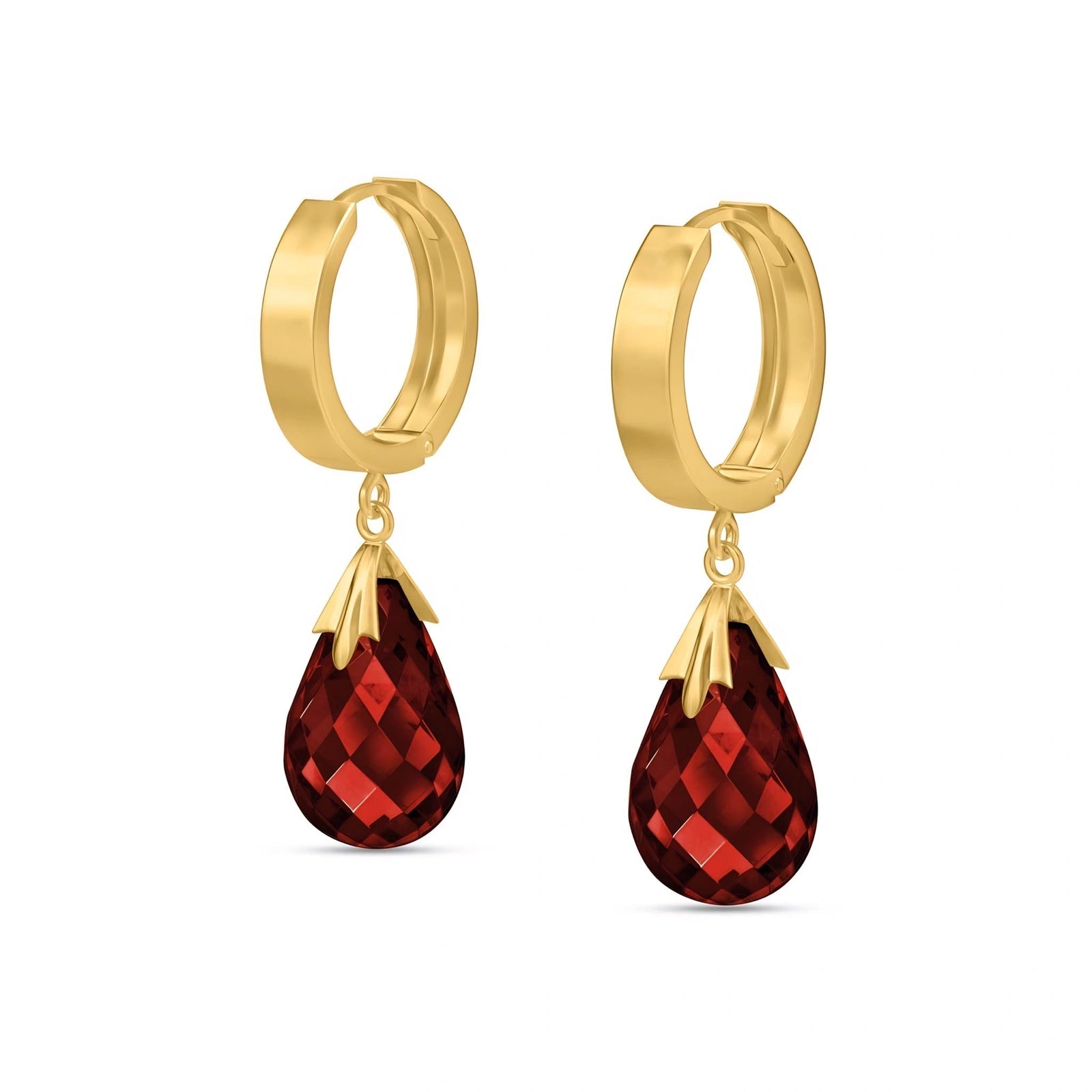 Yellow Gold Garnet — Mariaegle