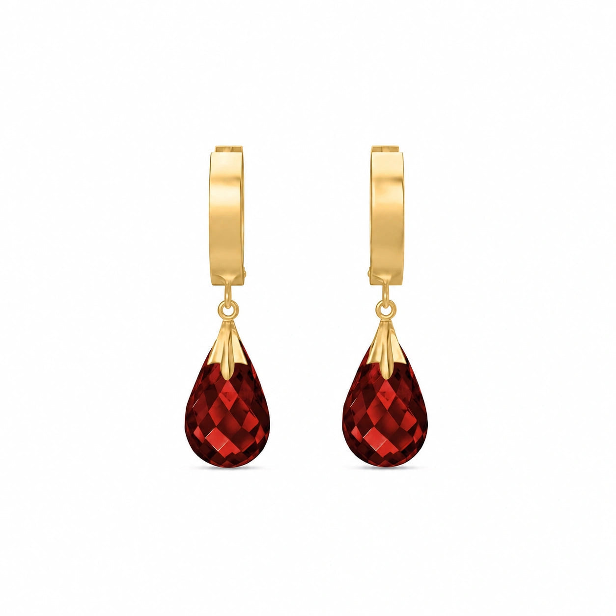 Yellow Gold Garnet — Mariaegle