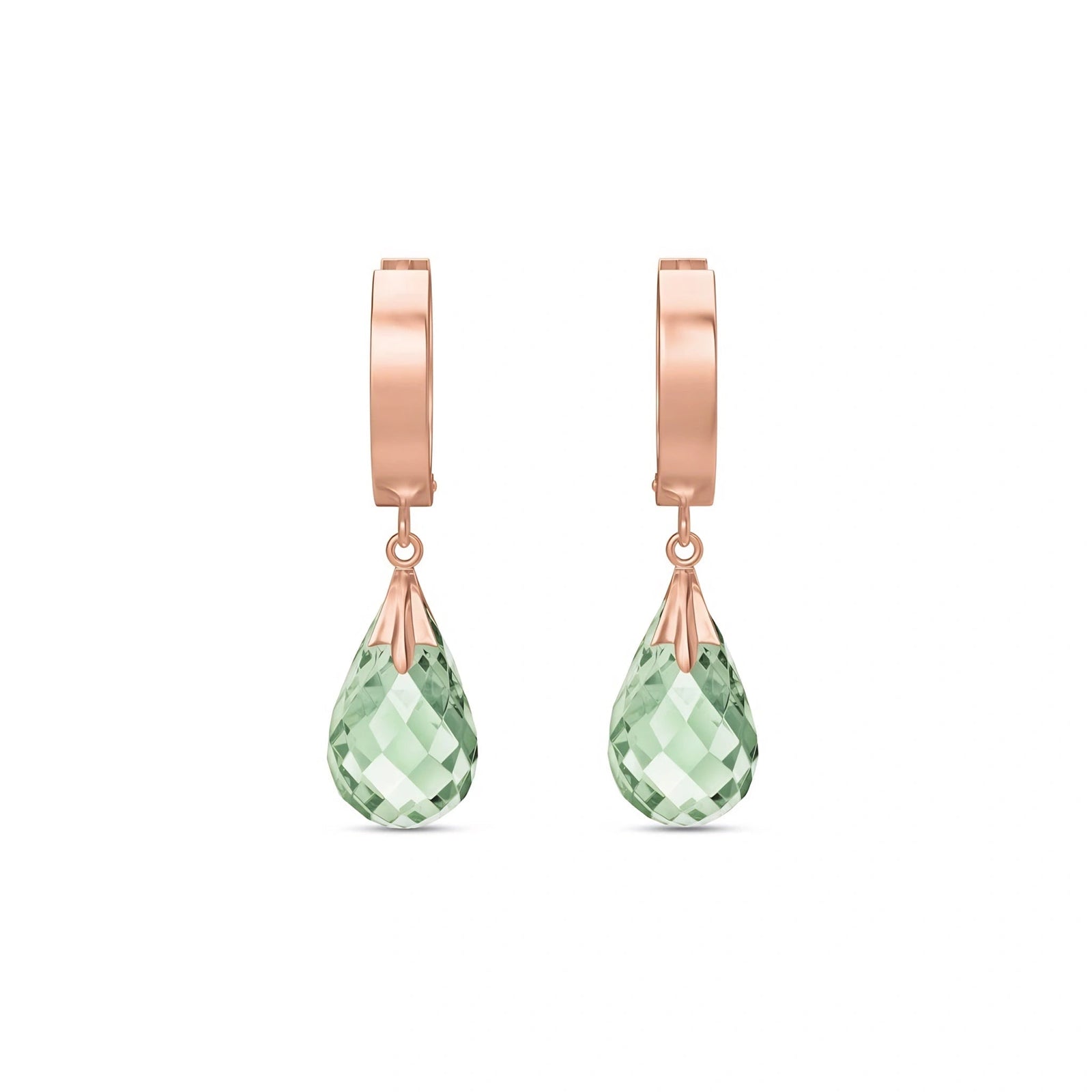 Rose Gold Green Amethyst — Mariaegle