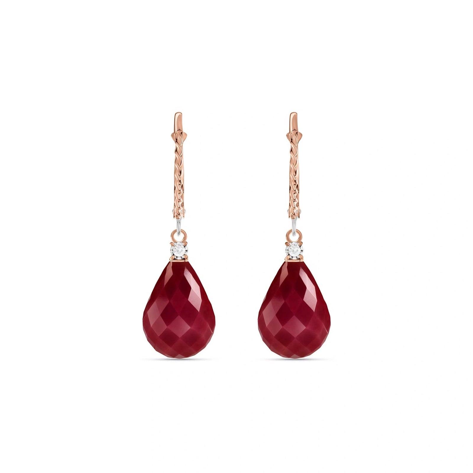 Rose Gold Ruby & Diamond — Mariaelena