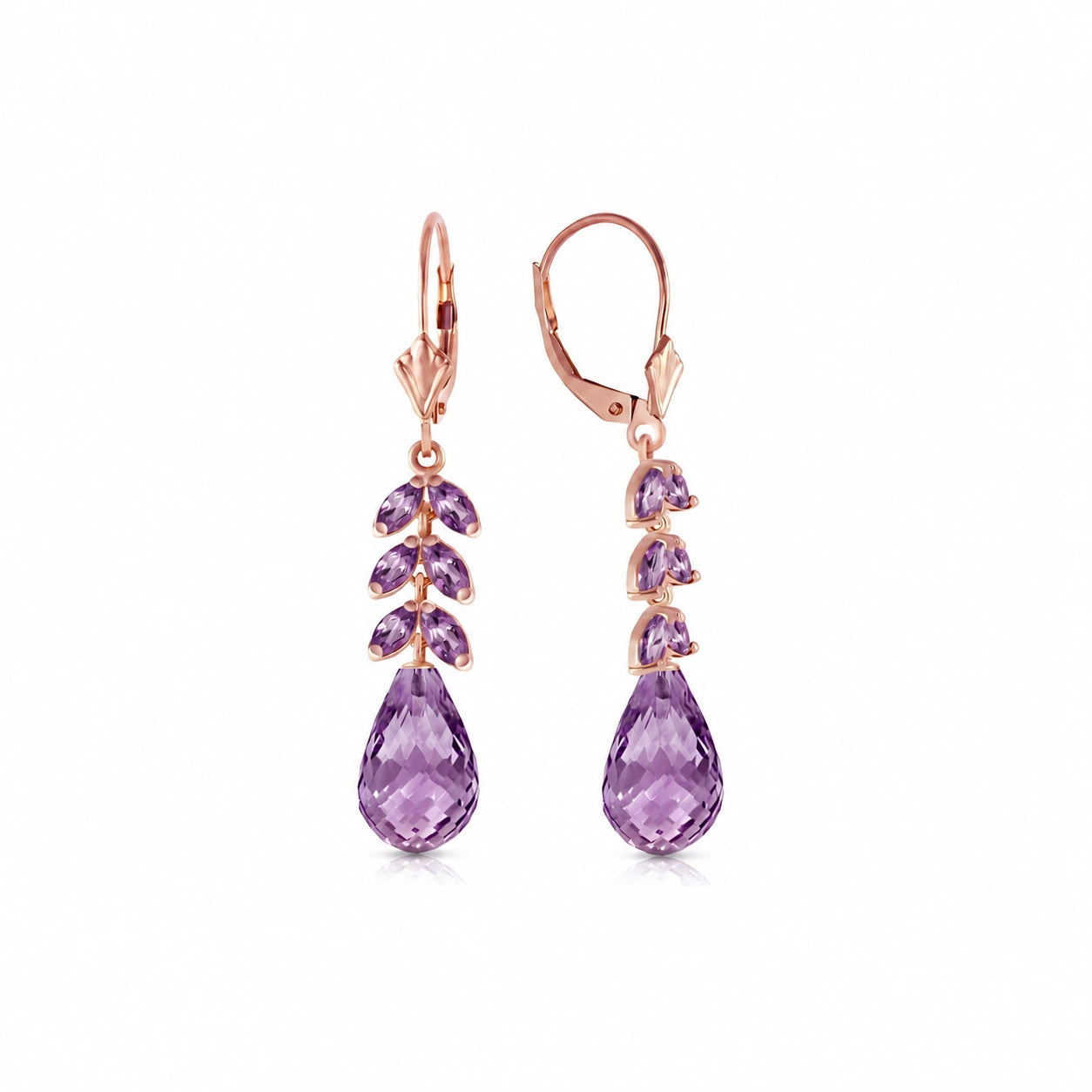 Rose Gold Amethyst — Mariaeleonora