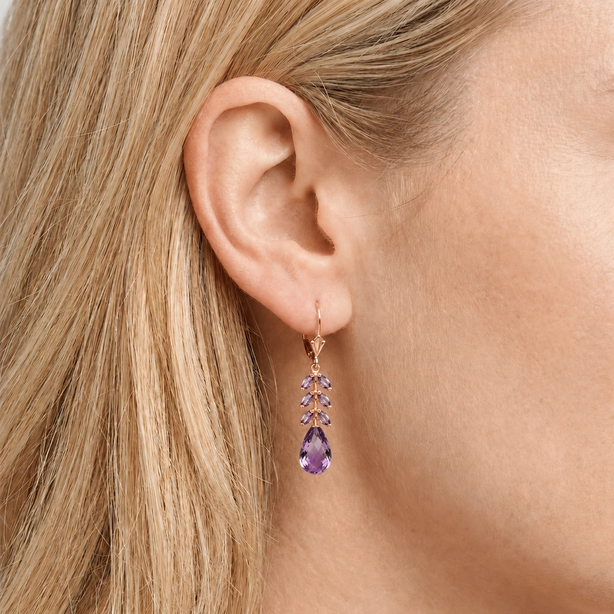 Rose Gold Amethyst — Mariaeleonora