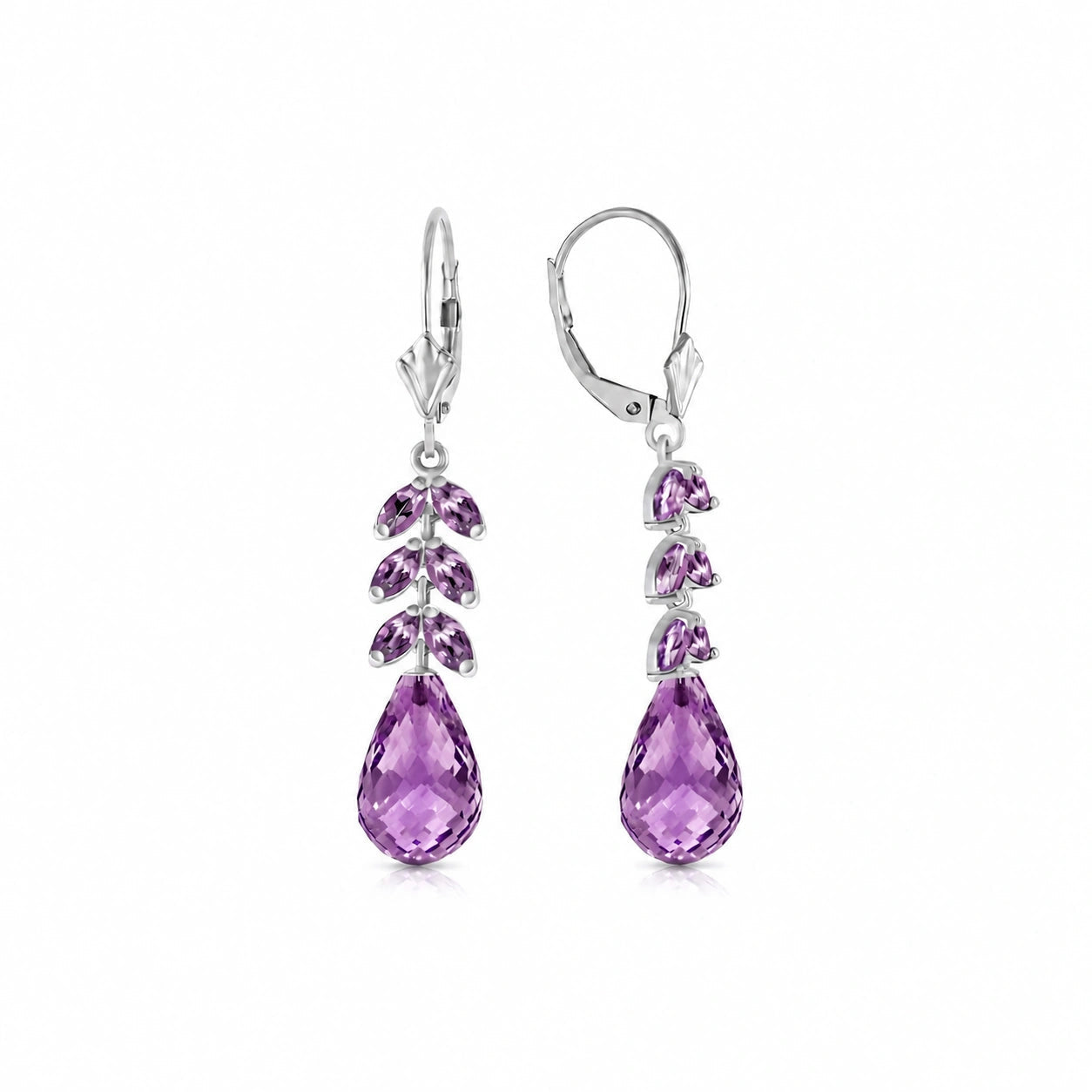 White Gold Amethyst — Mariaeleonora
