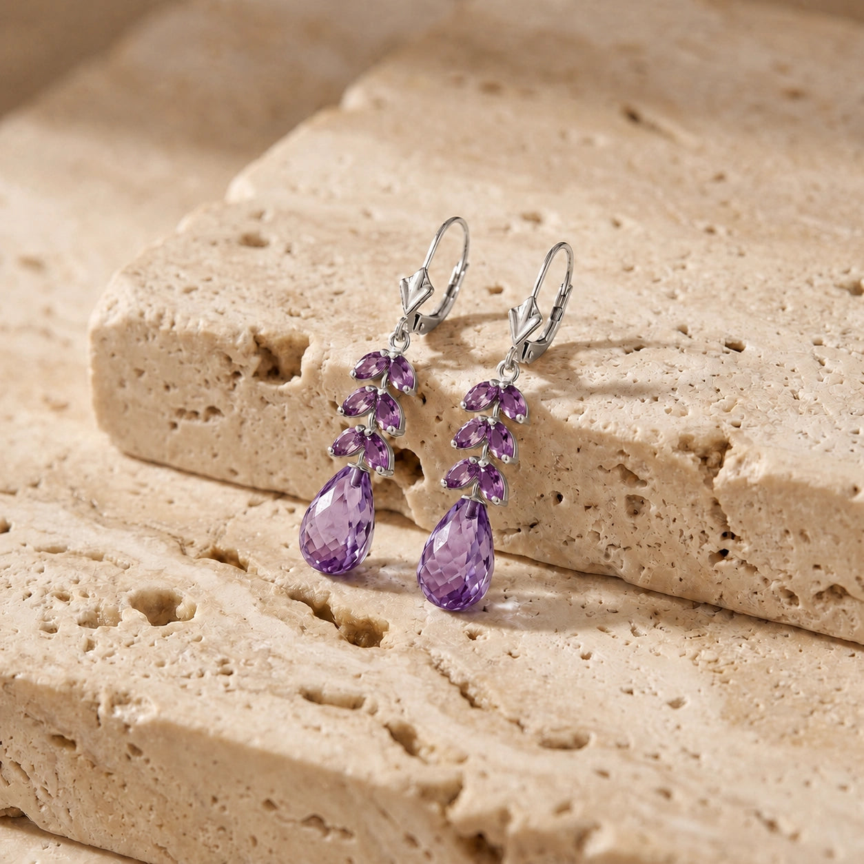 White Gold Amethyst — Mariaeleonora