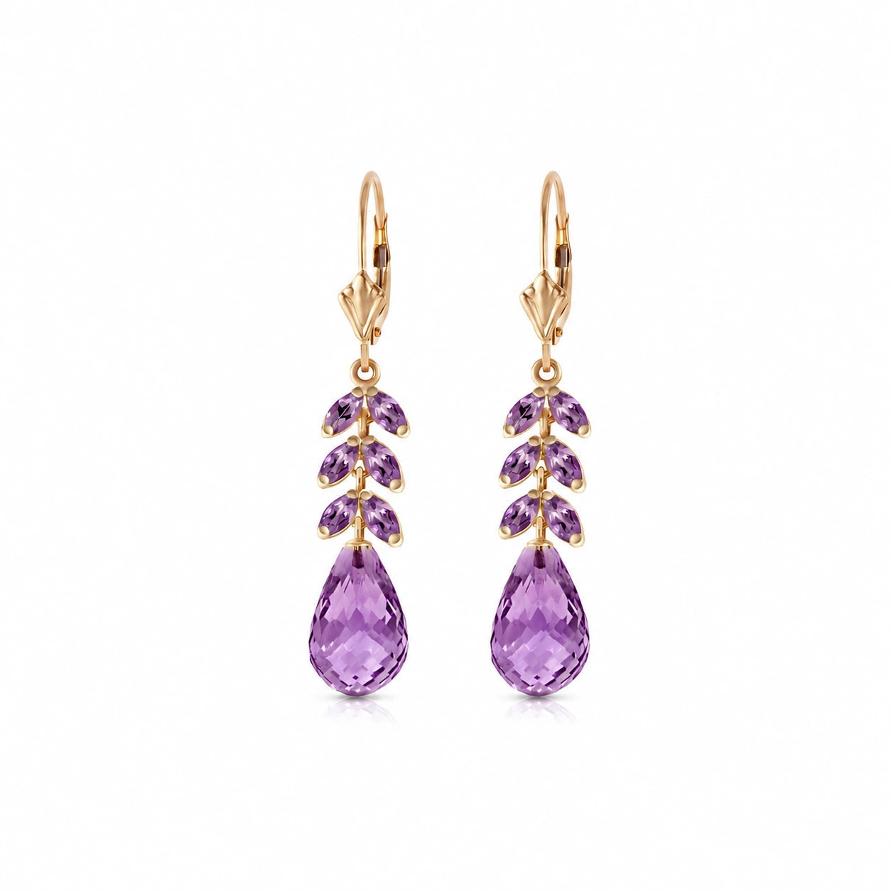 Yellow Gold Amethyst — Mariaeleonora