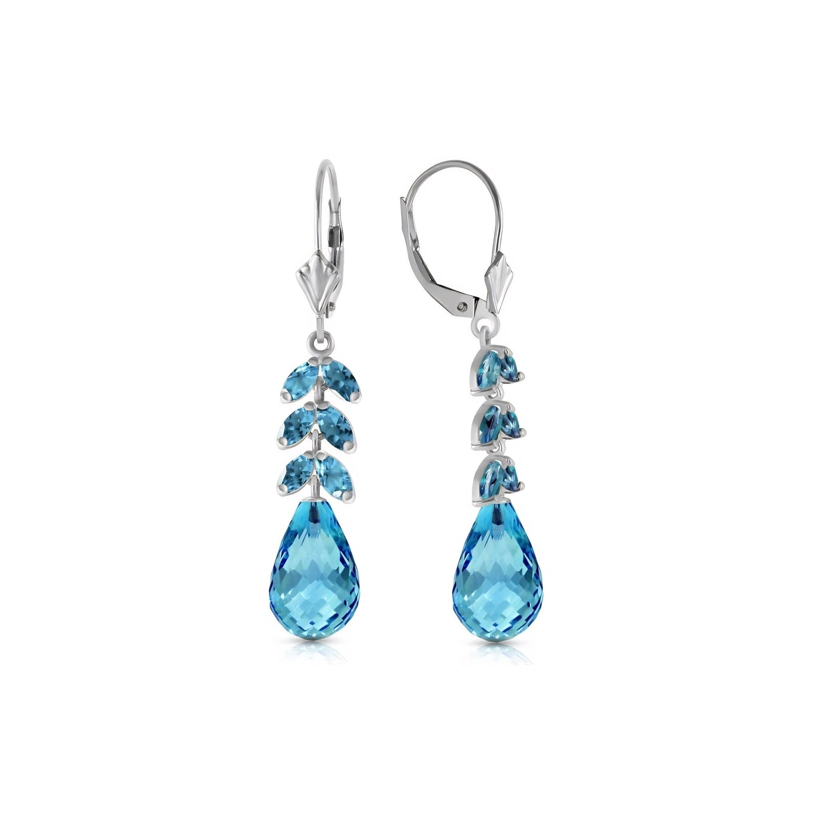 White Gold Blue Topaz — Mariaeleonora