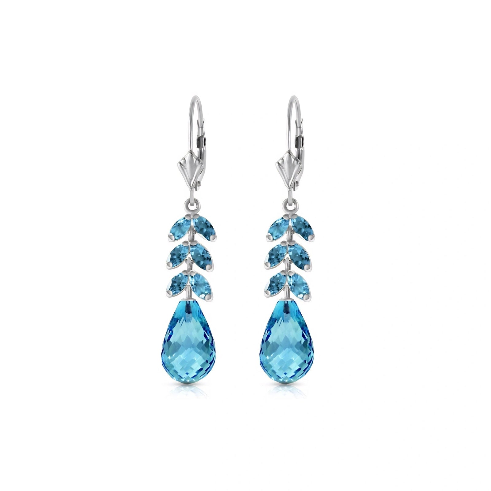 White Gold Blue Topaz — Mariaeleonora