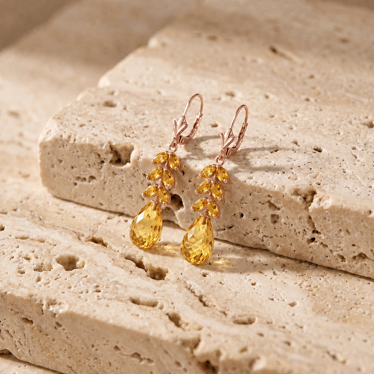 Rose Gold Citrine — Mariaeleonora