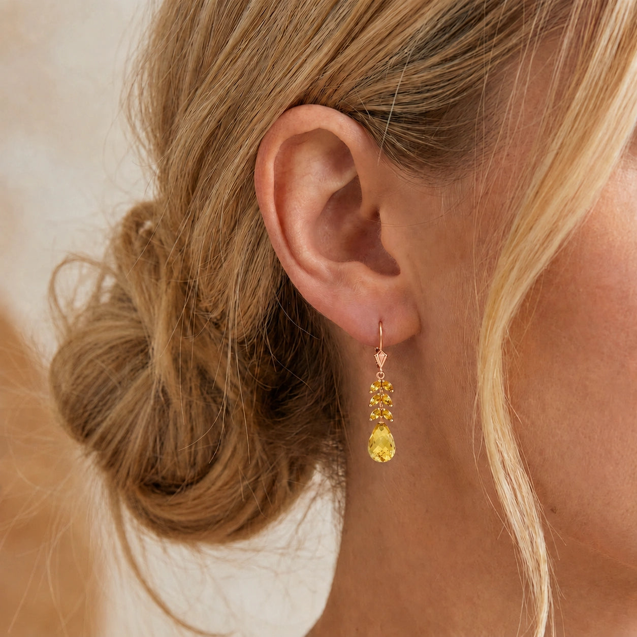 Rose Gold Citrine — Mariaeleonora