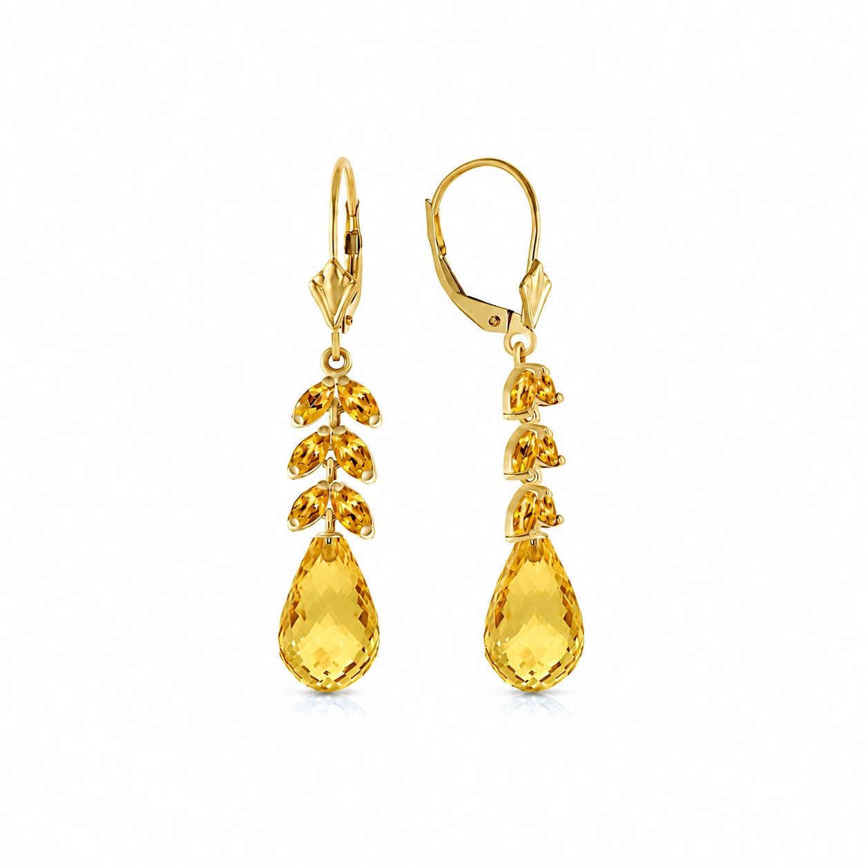 Yellow Gold Citrine — Mariaeleonora