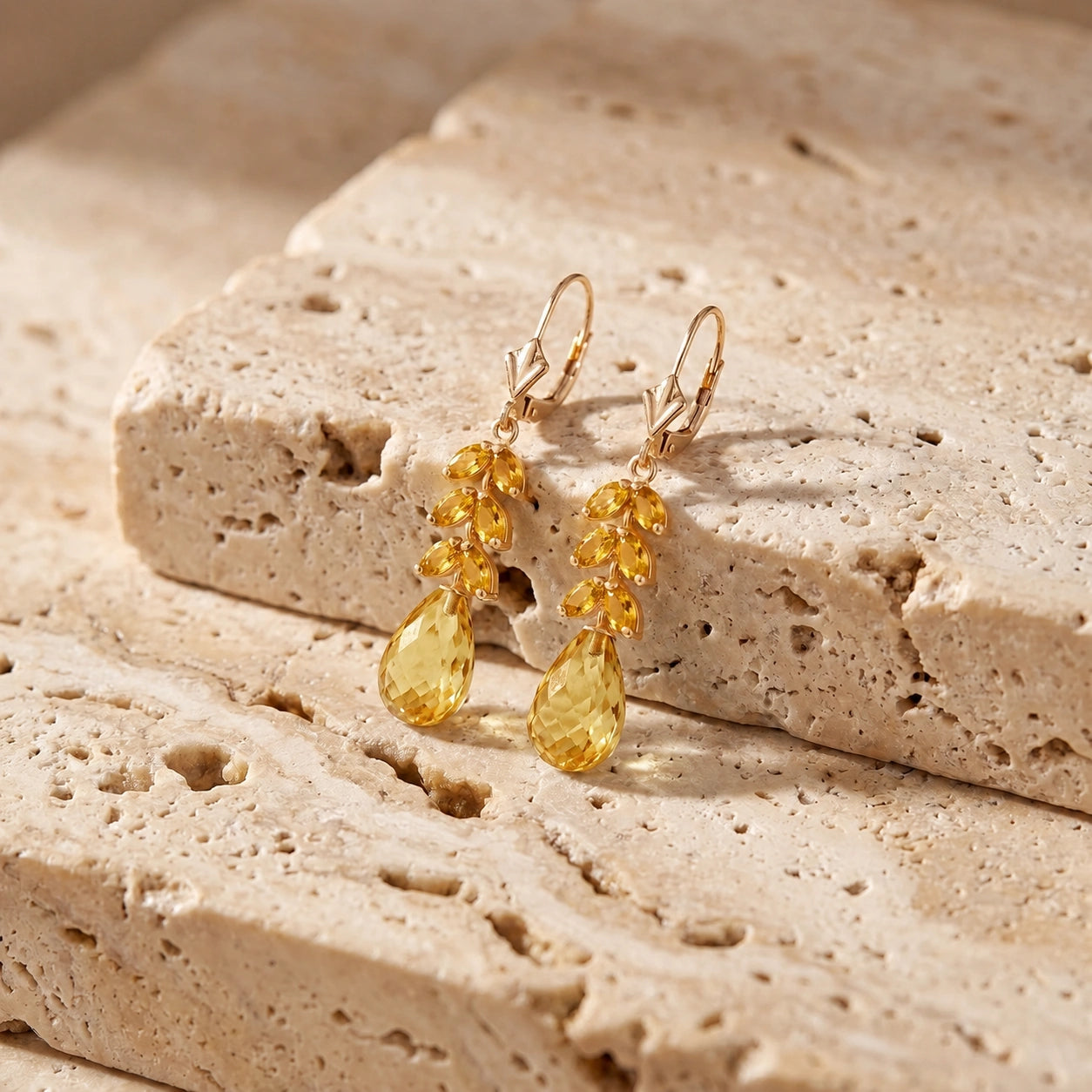 Yellow Gold Citrine — Mariaeleonora