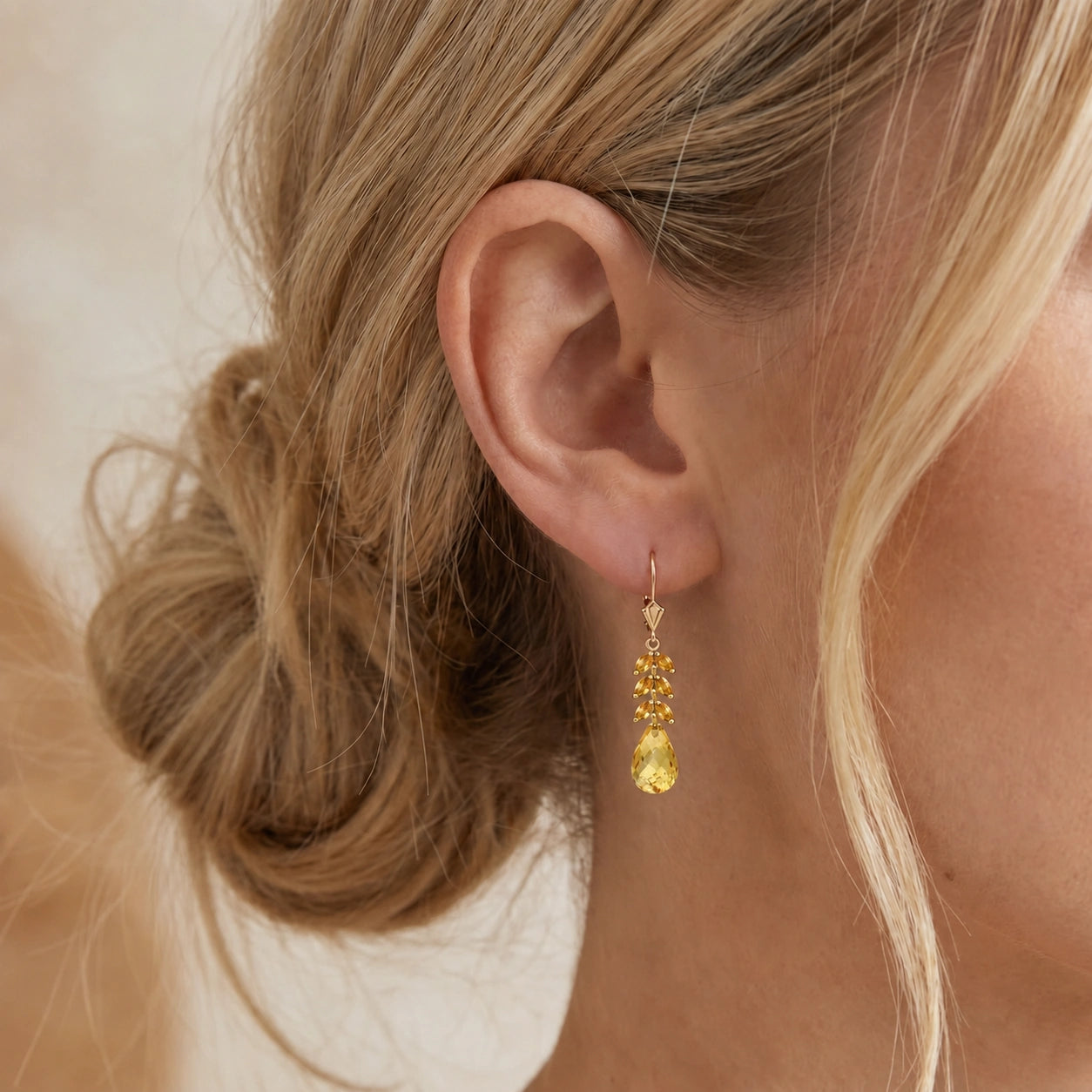 Yellow Gold Citrine — Mariaeleonora